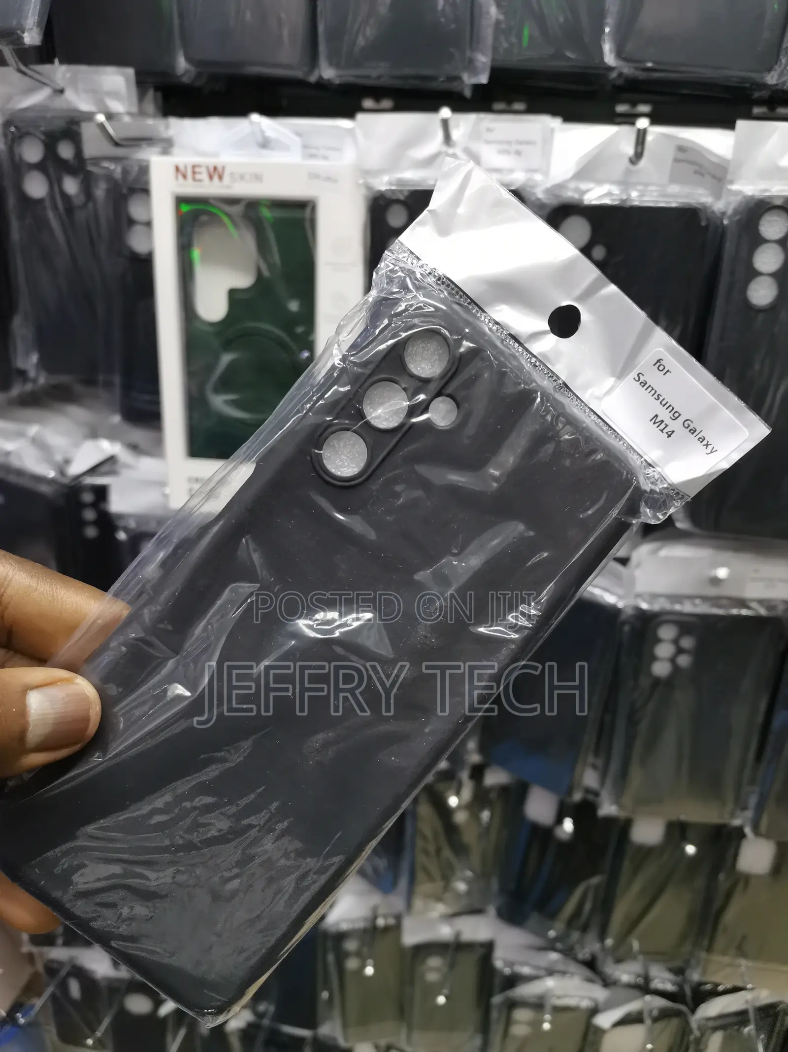 Samsung Galaxy M14 Soft Silicone Shockproof Back Cover