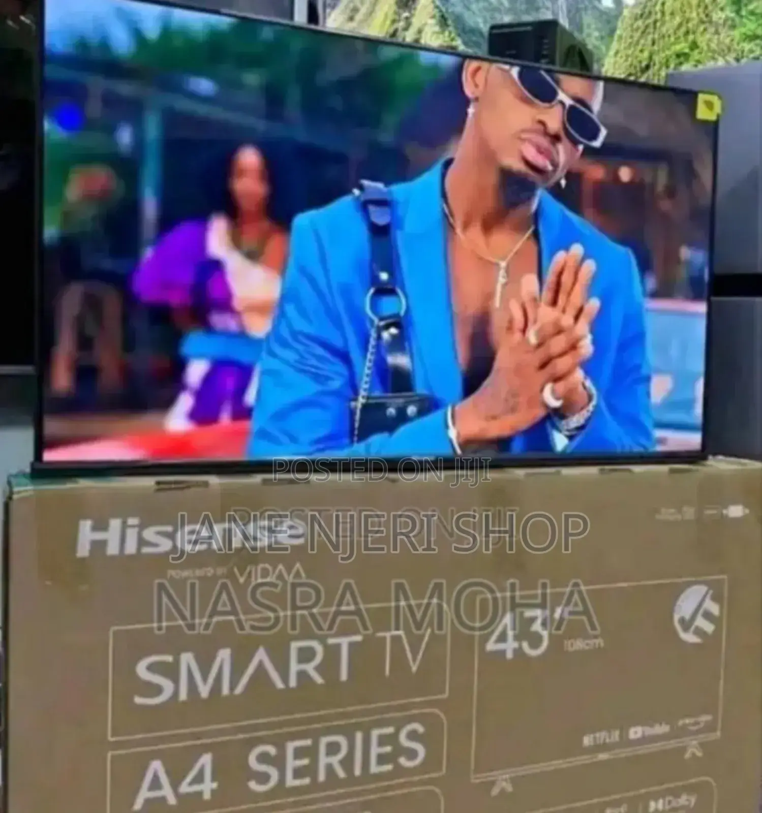 Original 43 Inch Smart Hisense Tv