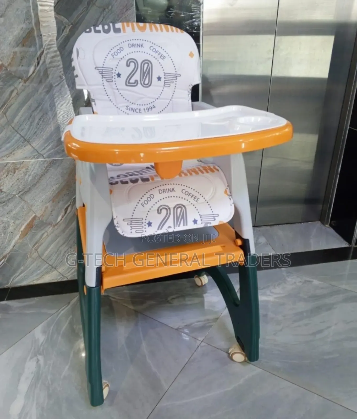 Luxurious 3in1 Heavy Gauge Feeding Chair