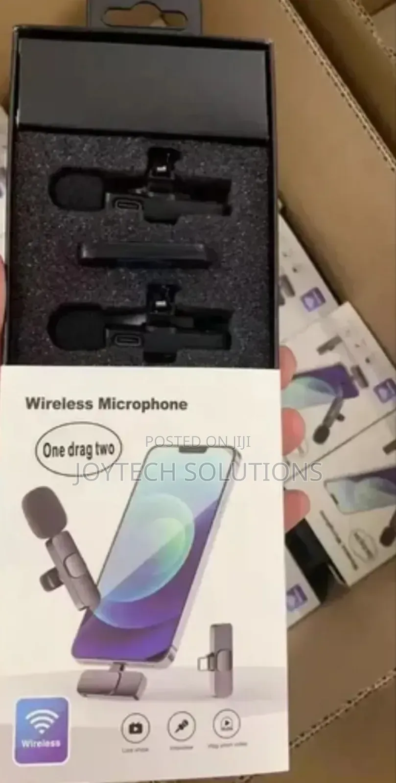 Clip on Wireless Microphone 20metres