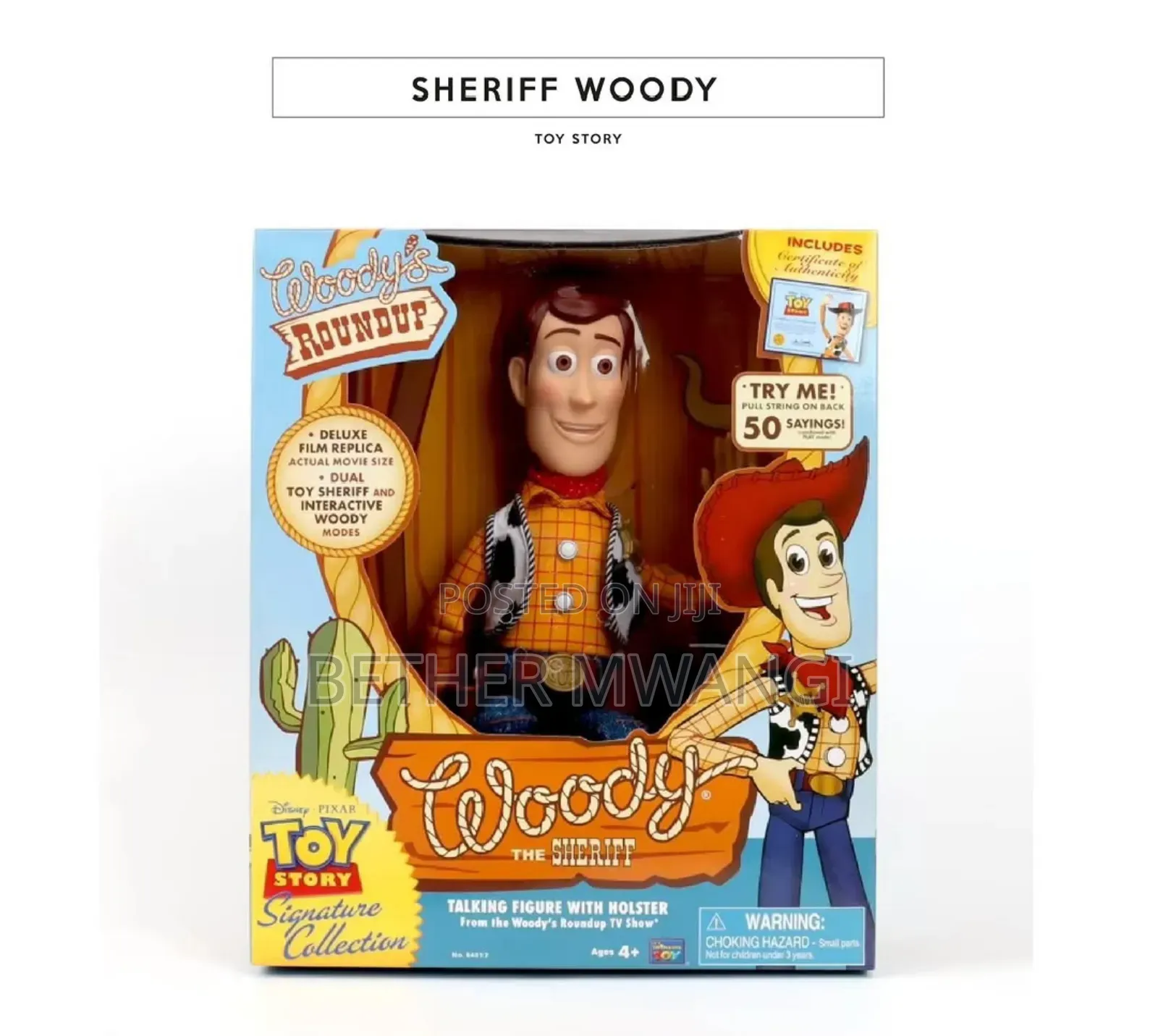 Sheriff Woody Toy in Kenya