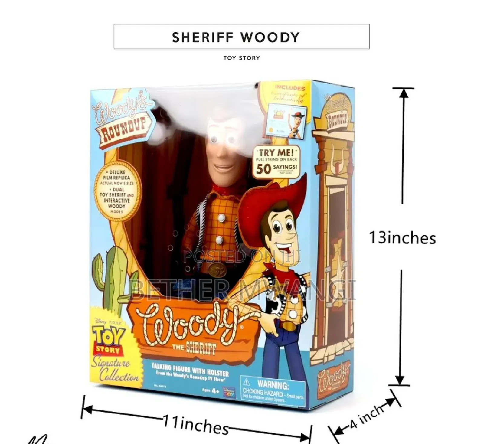 Sheriff Woody Toy in Kenya