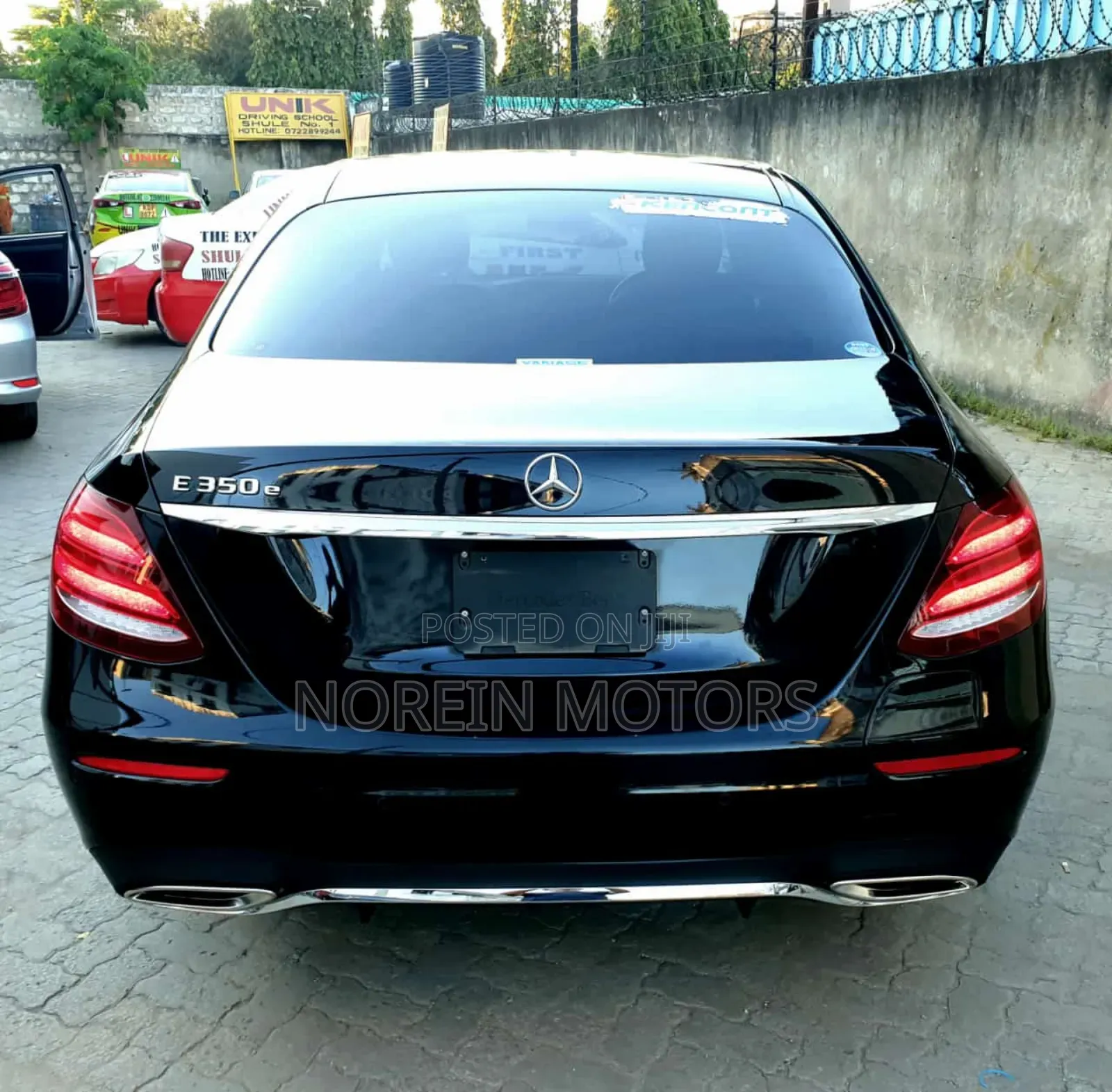 Mercedes-Benz E350e 2018 Matt Black