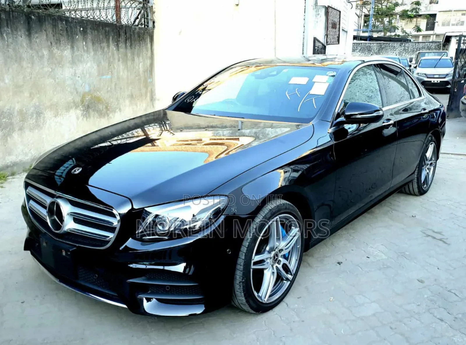 Mercedes-Benz E350e 2018 Matt Black