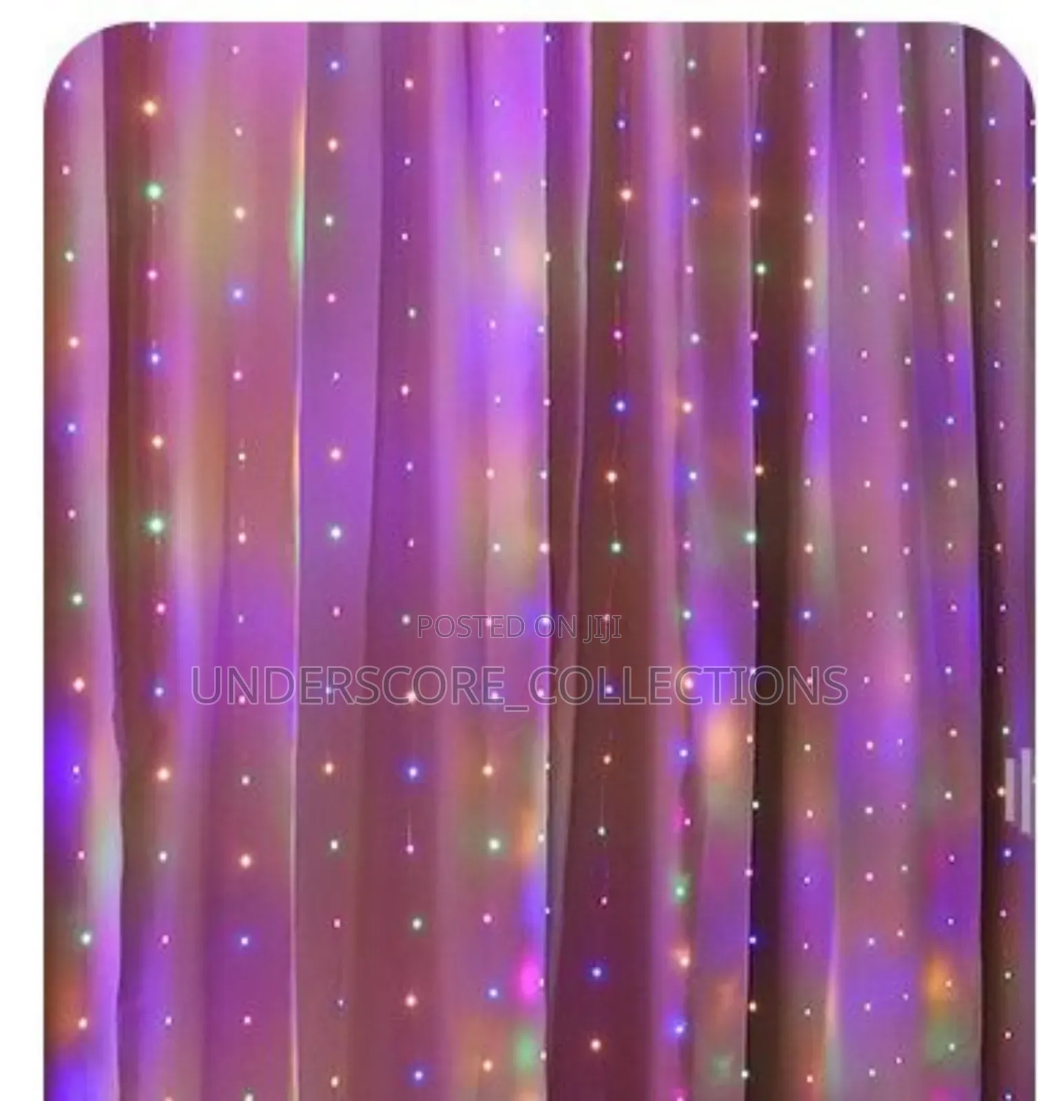 *LED Curtain Fairy Christmas Lights*
Size 3*1m -