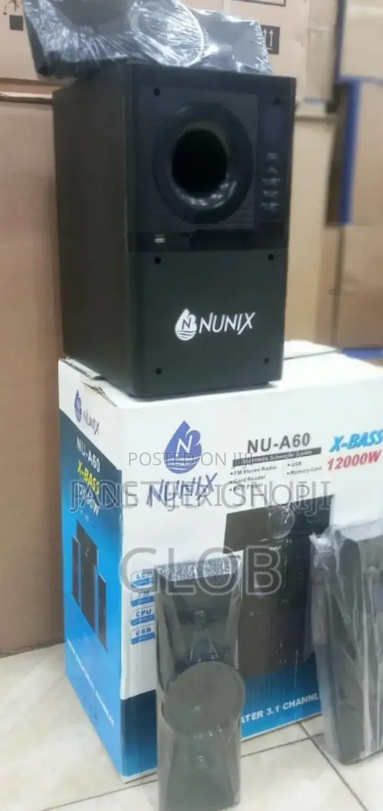 Nunix Woofer Xbase Strong Base
