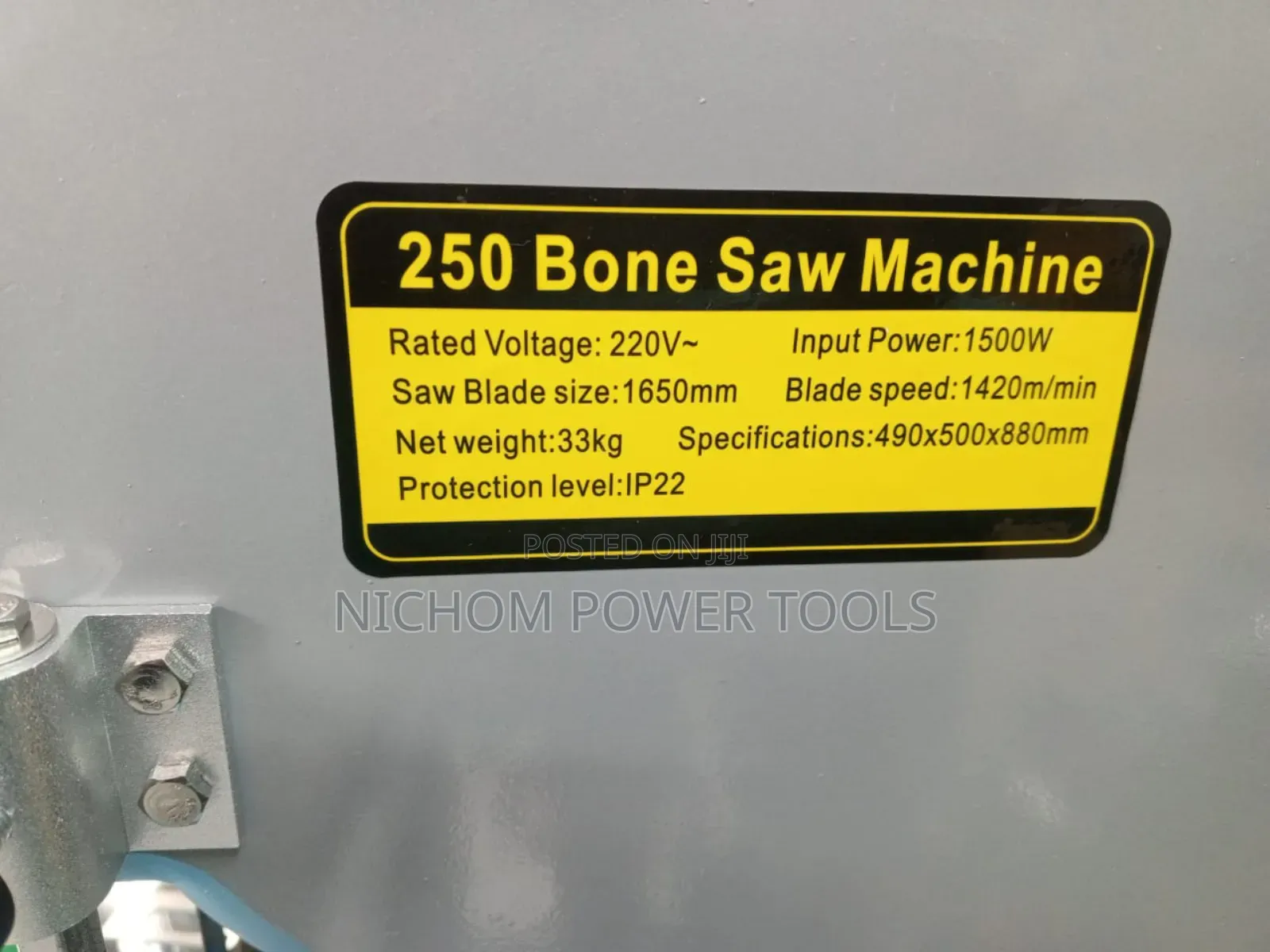 1650mm Commercial 1500watts Bone Saw Machine/Bone Cutter