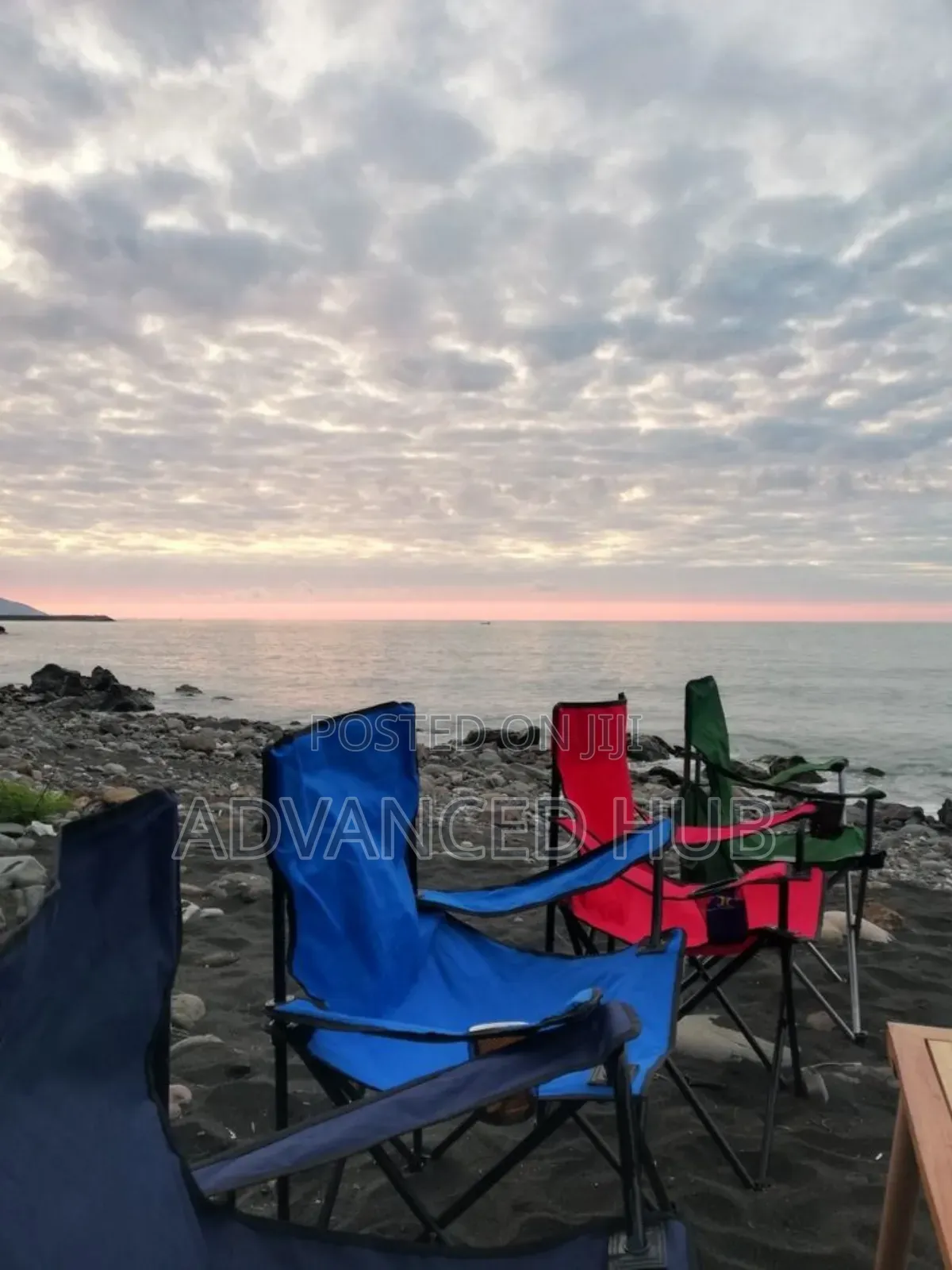 Foldable Camping Chair With Armrest