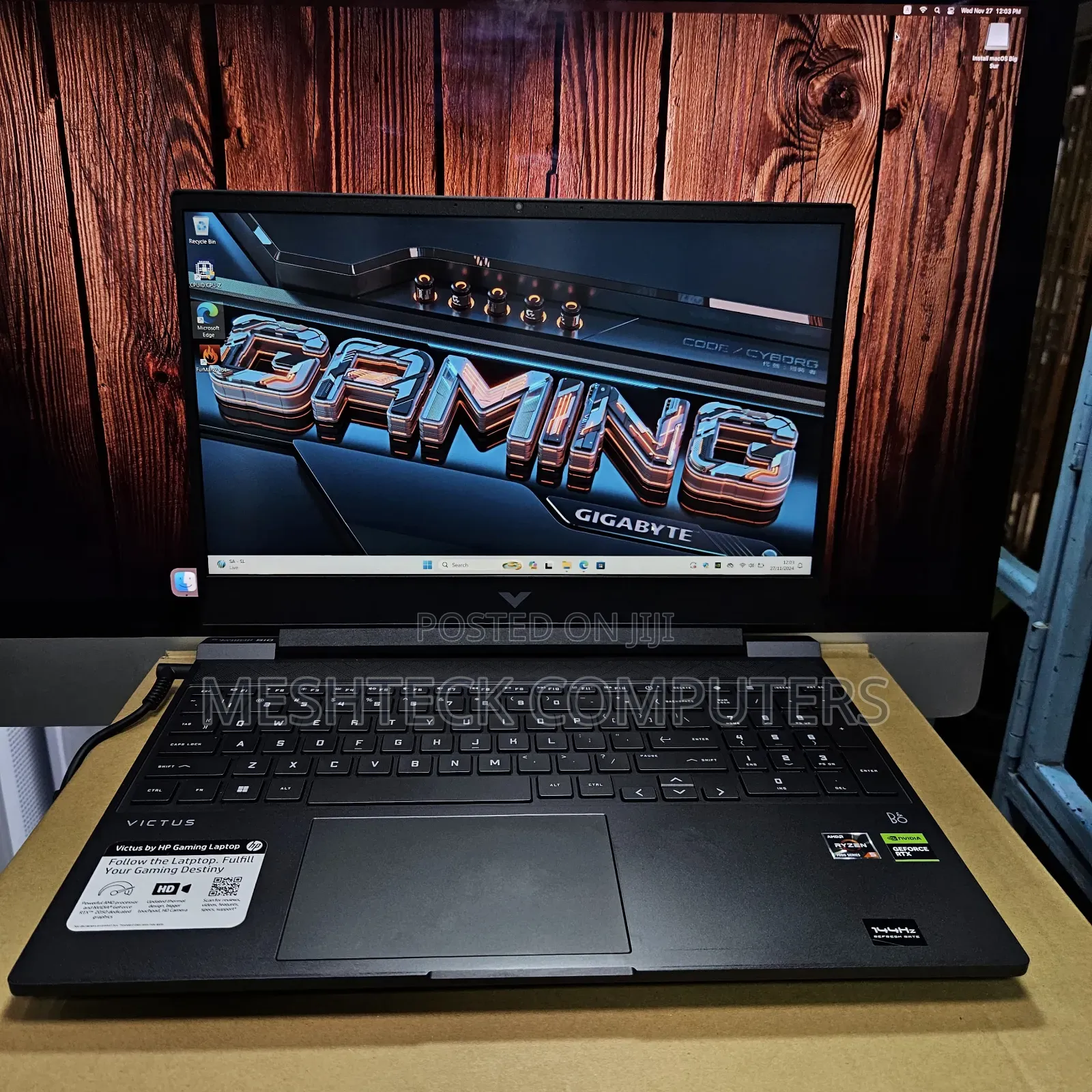 Laptop HP Victus 15 8GB AMD Ryzen 5 SSD 512GB
