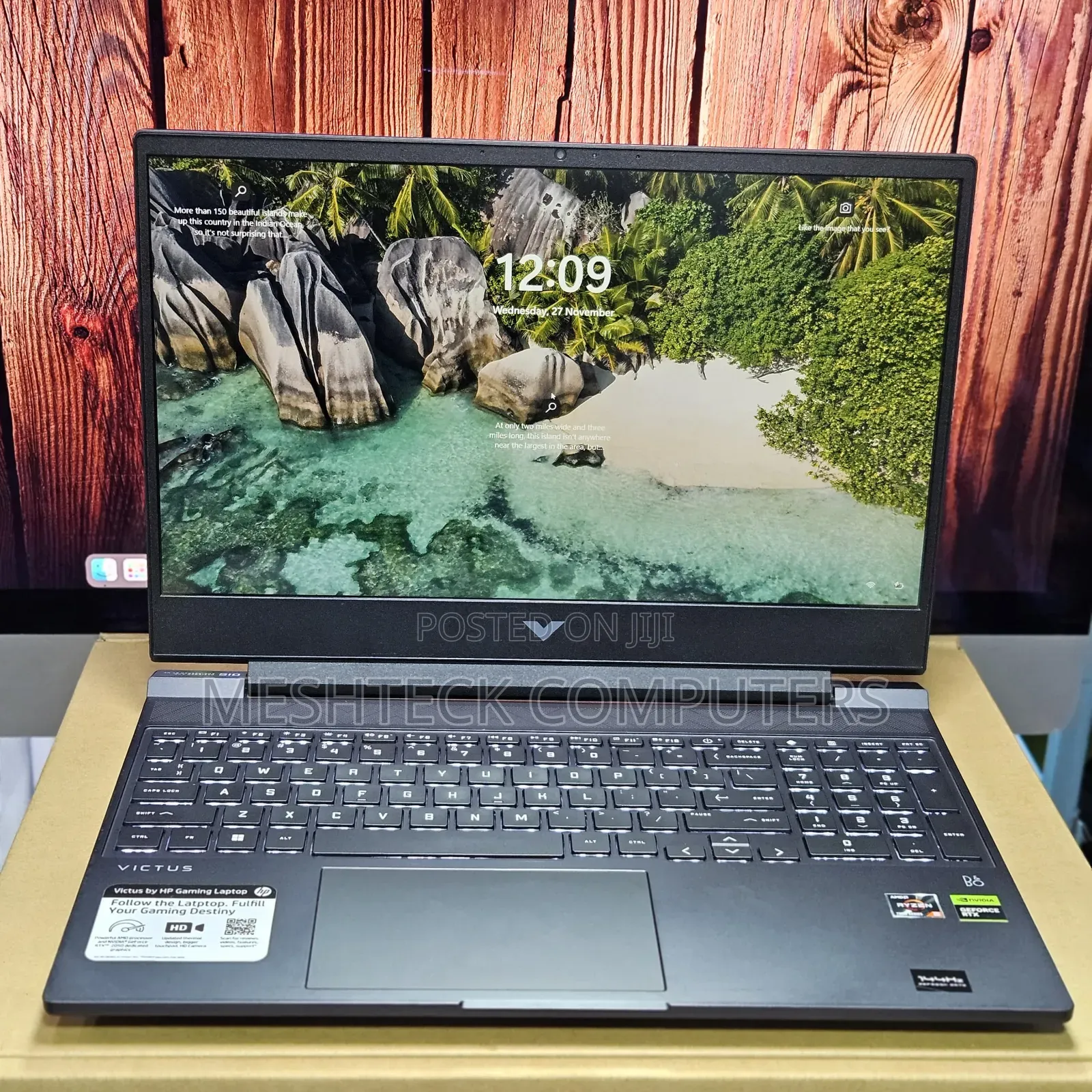 Laptop HP Victus 15 8GB AMD Ryzen 5 SSD 512GB