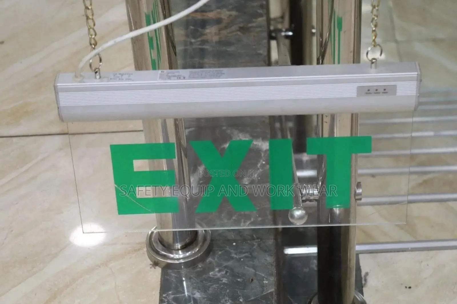 Exit Glass Signage