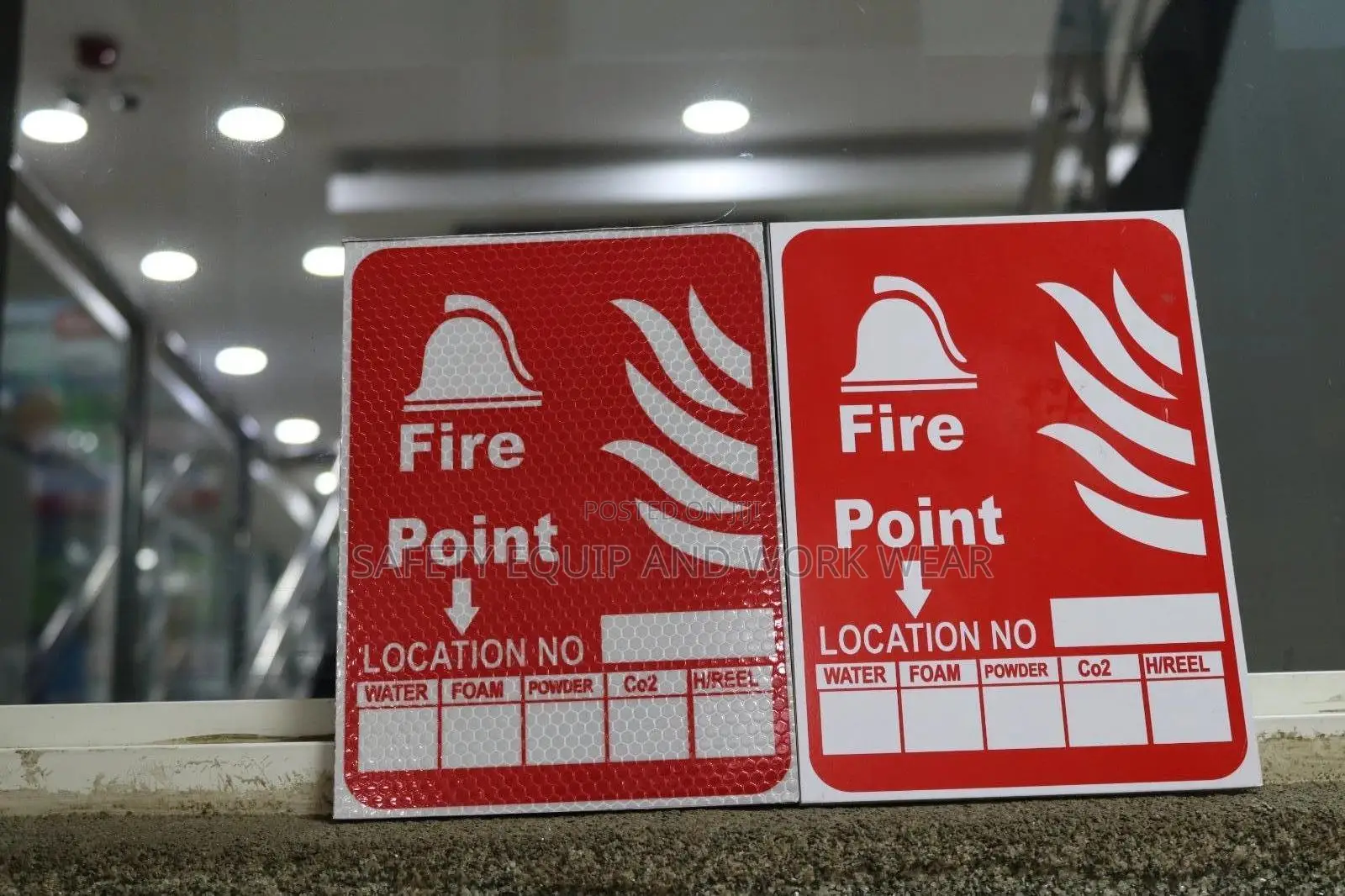 Fire Point Safety Signages