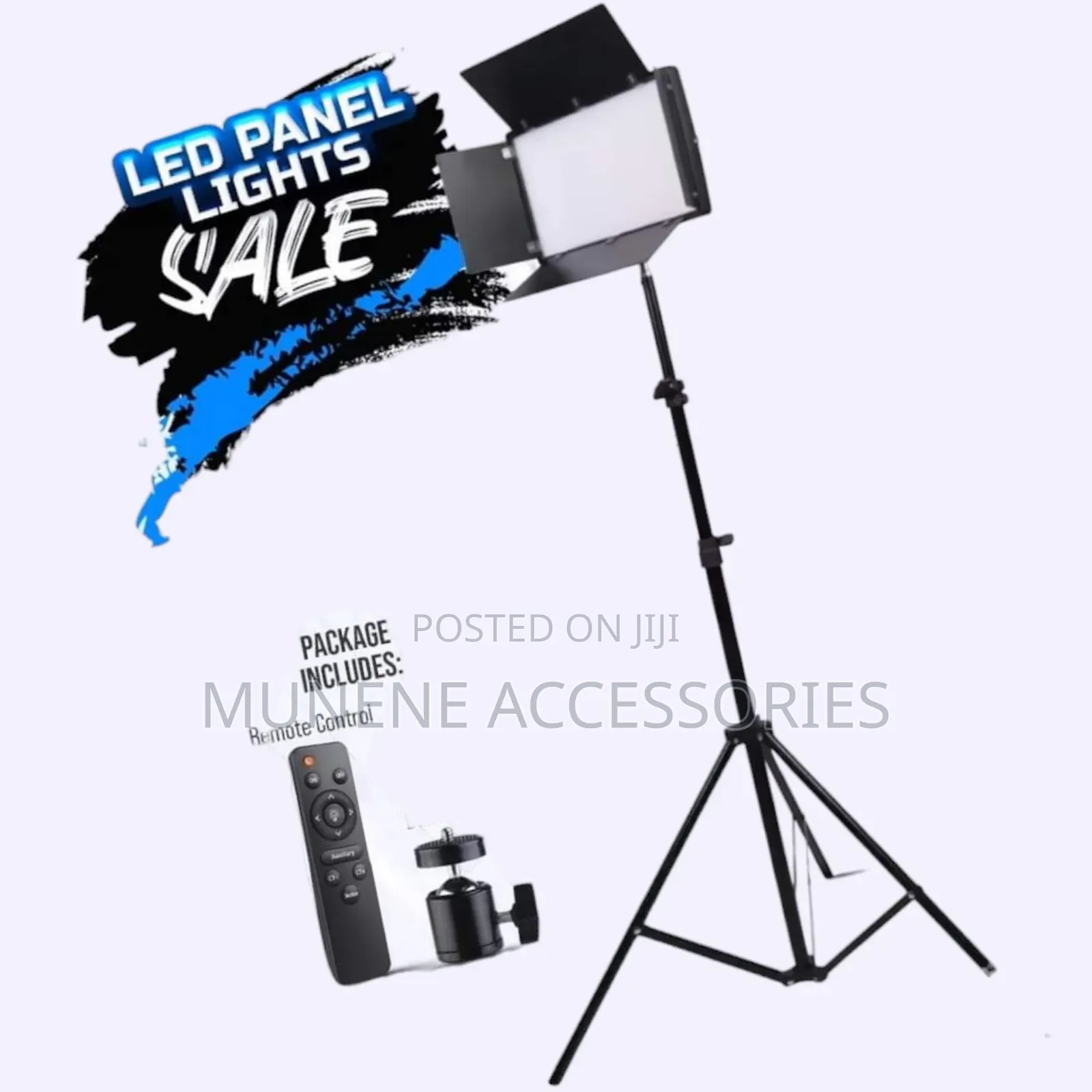 Rl1200 LED Video Fill Light Photography DSLR Kit With Remote