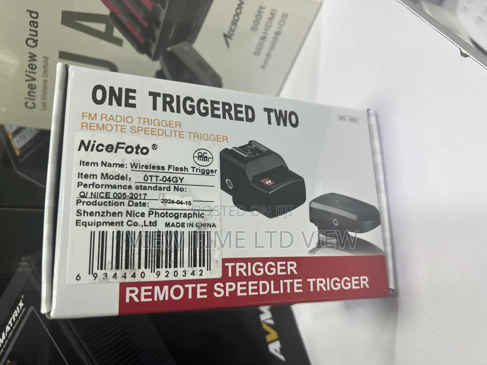 Nicefoto 4 Channel Wireless Trigger