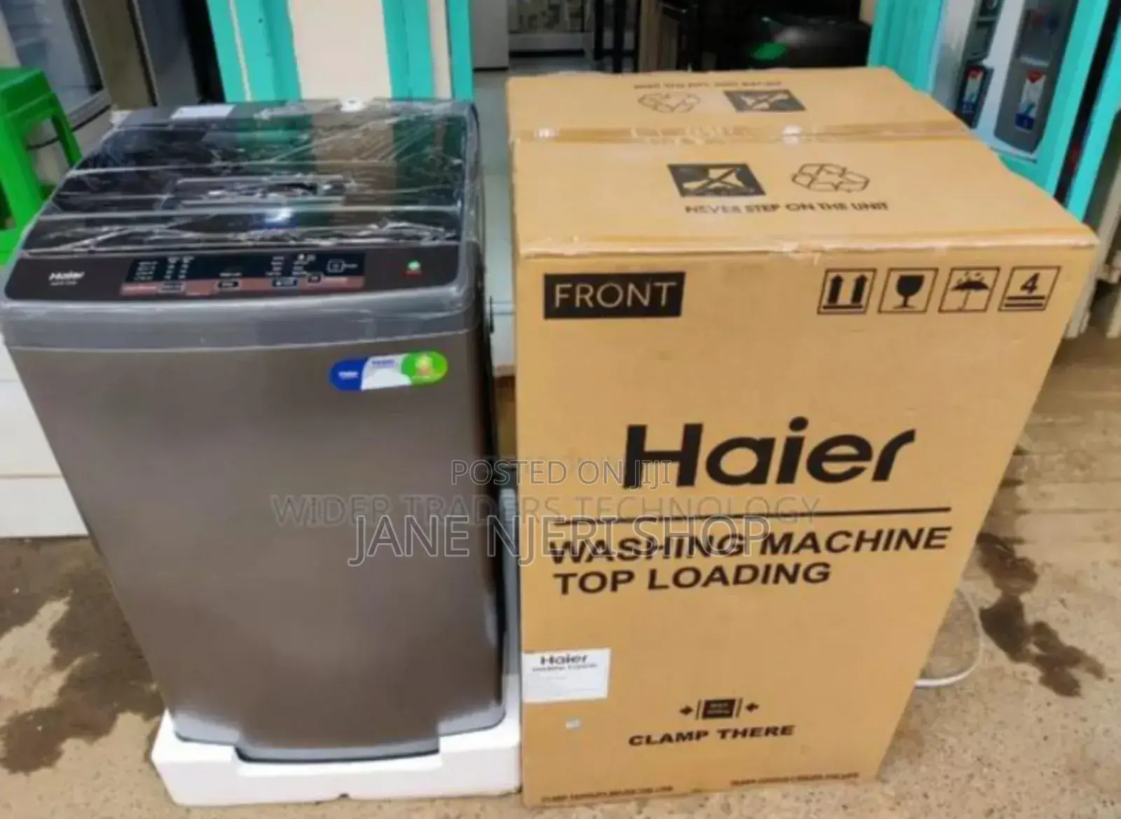 Full Automatic Top Load Haier Washing Machine 8kgs