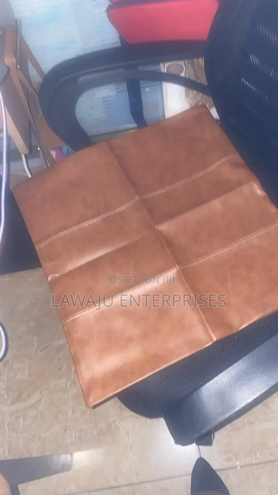 Square Quality Leather Throw Pillow Case