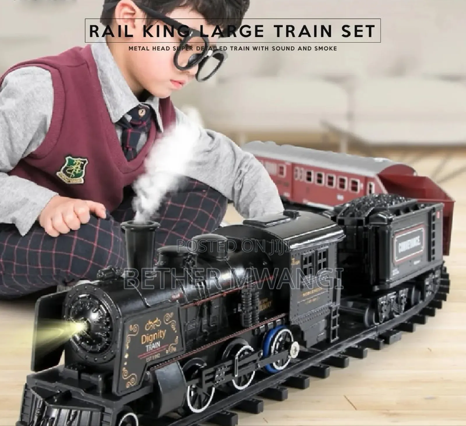 Rail King Large Train Set (Metal Alloy) in Kenya