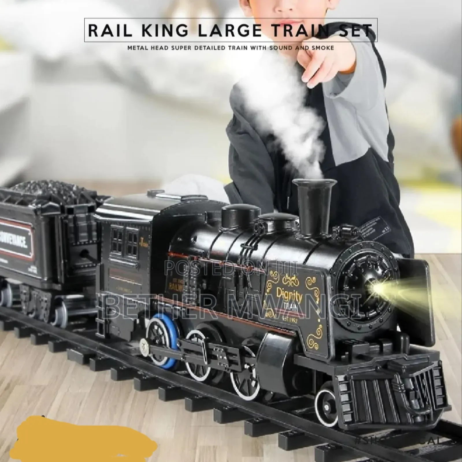 Rail King Large Train Set (Metal Alloy) in Kenya