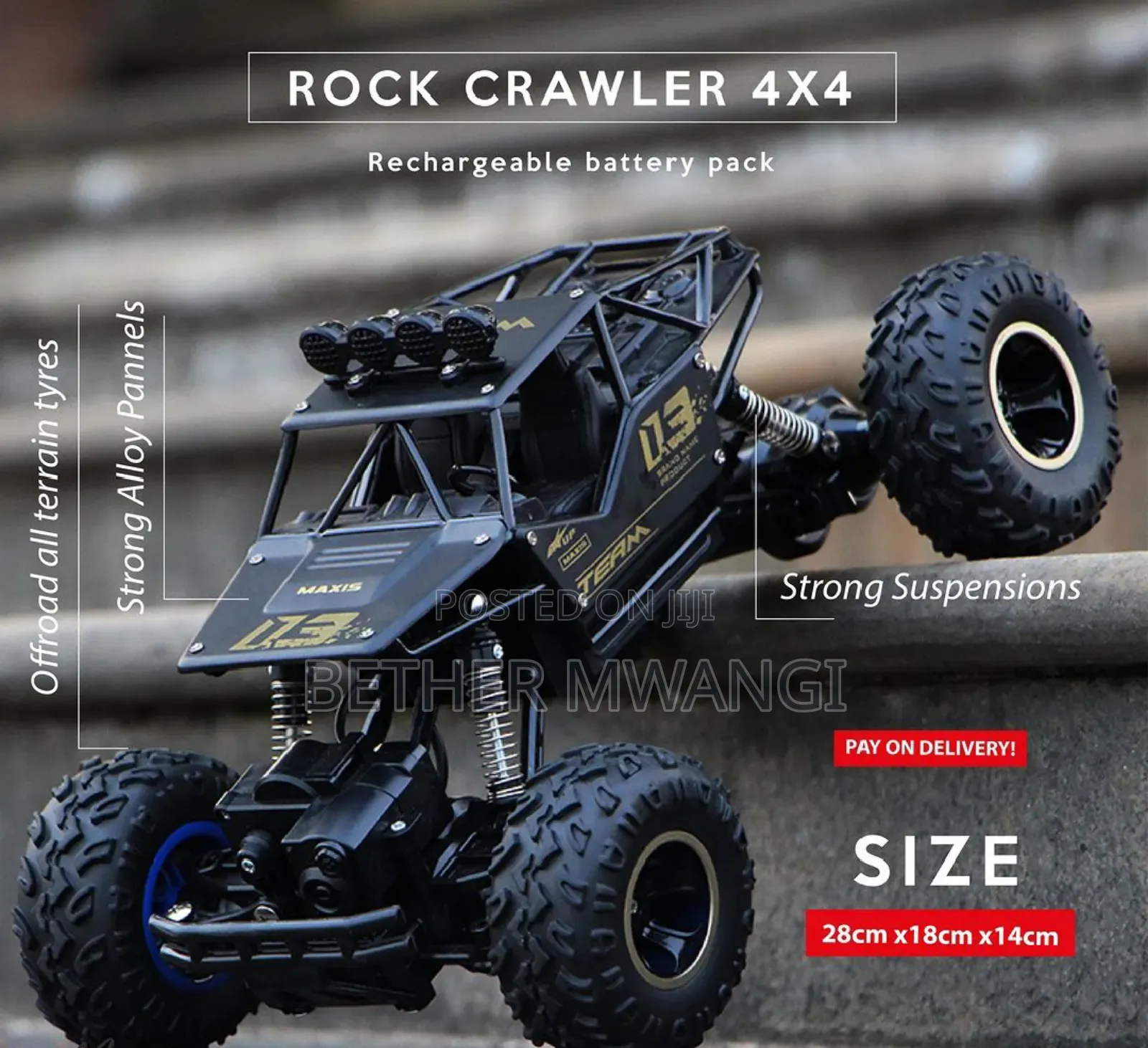 4X4 Rc Off- Road Rock Crawler in Kenya