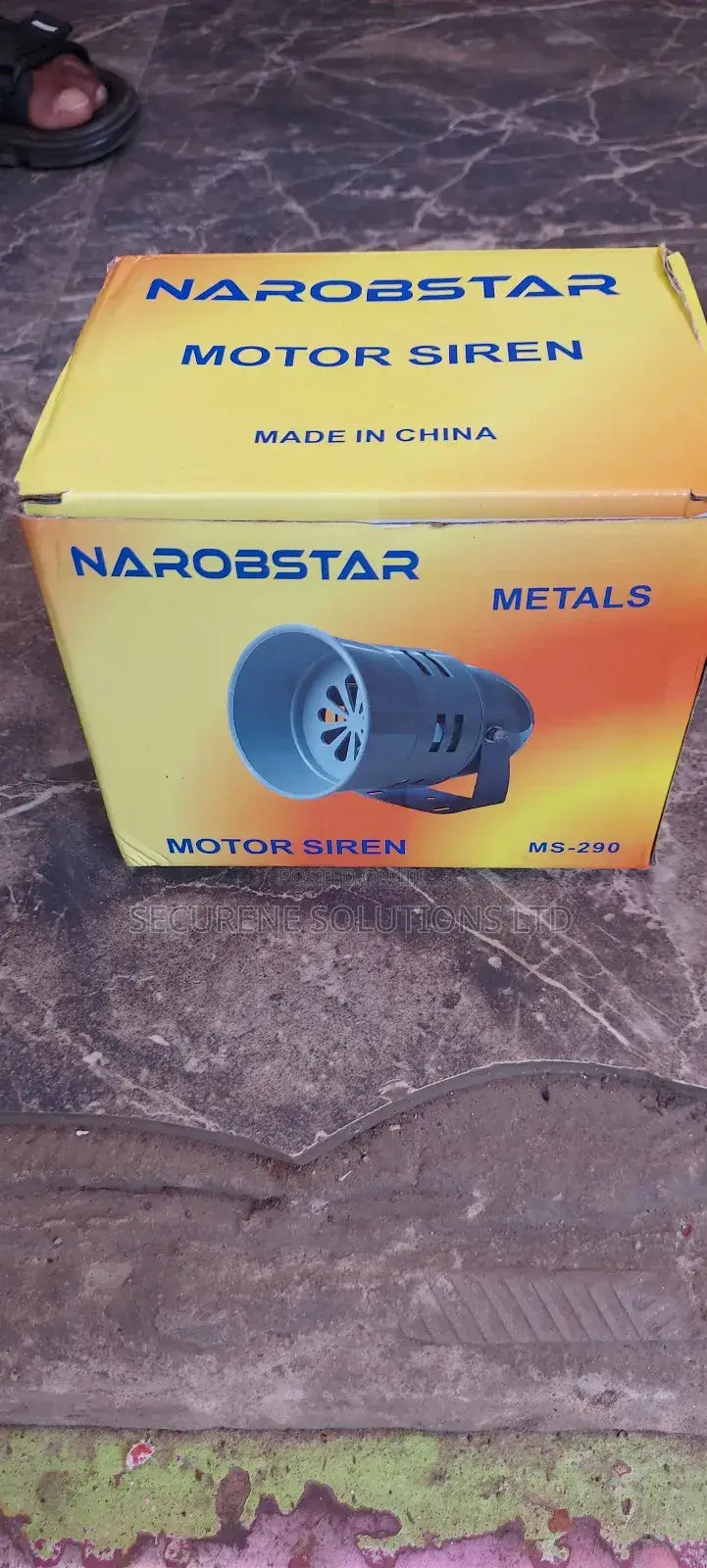 Motor Siren Plastic Very Lound Sound