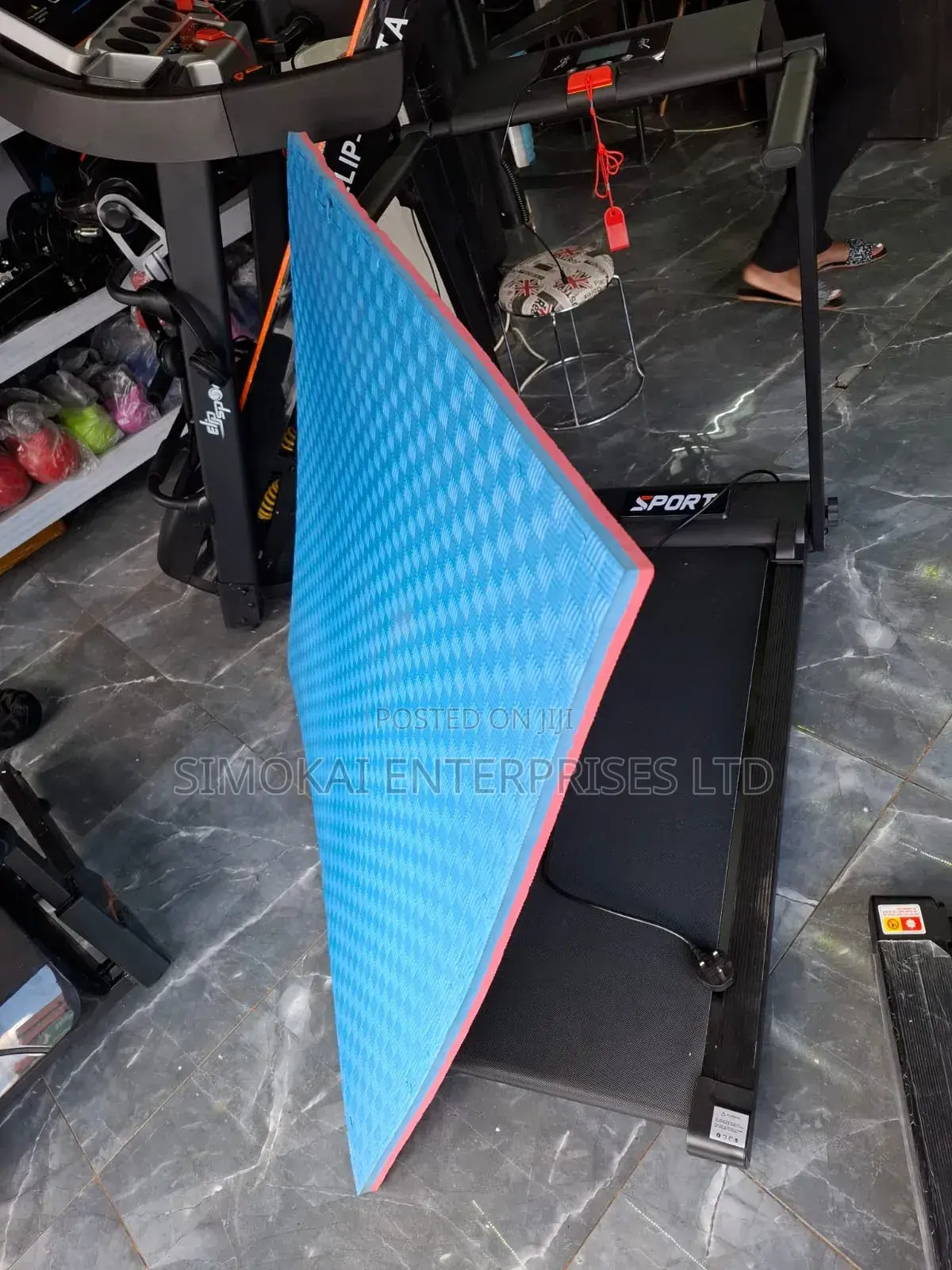 Zig Zag Interlocking 1m by Gym Mat 25mm