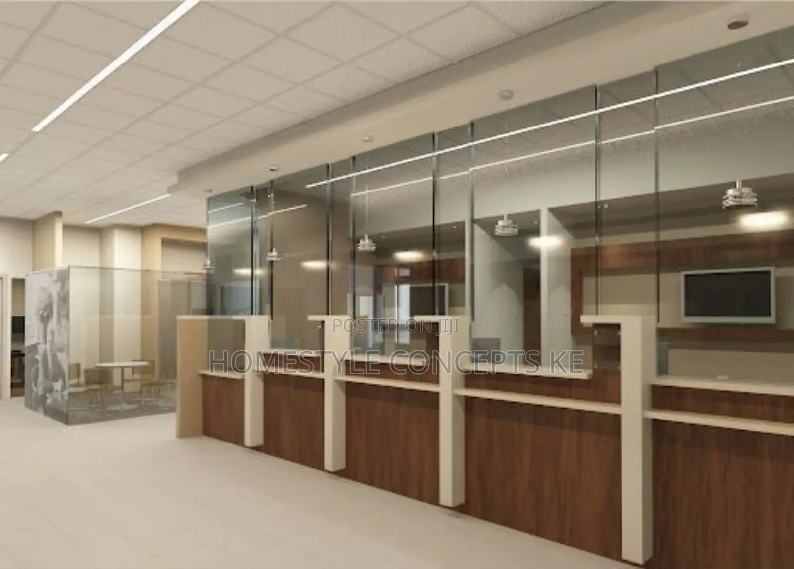 Office Interiors Partition Plan Build Renovation Bank Sacco