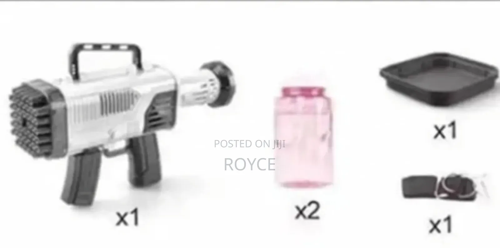 44 Holes Rocket Launcher Bubble Gun