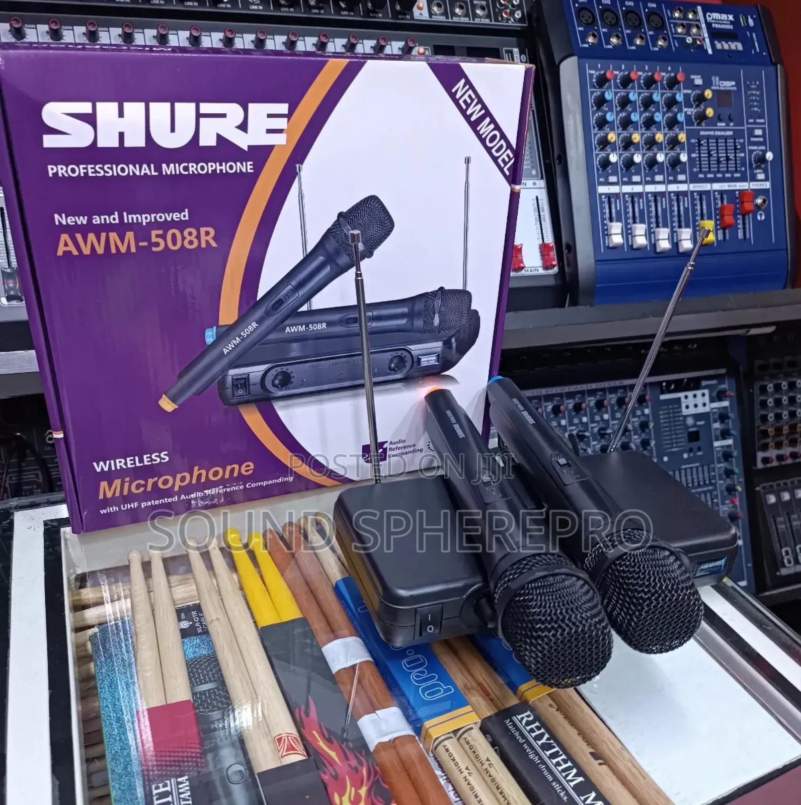 Shure AWM-508R 2 In1 Wireless Microphone
