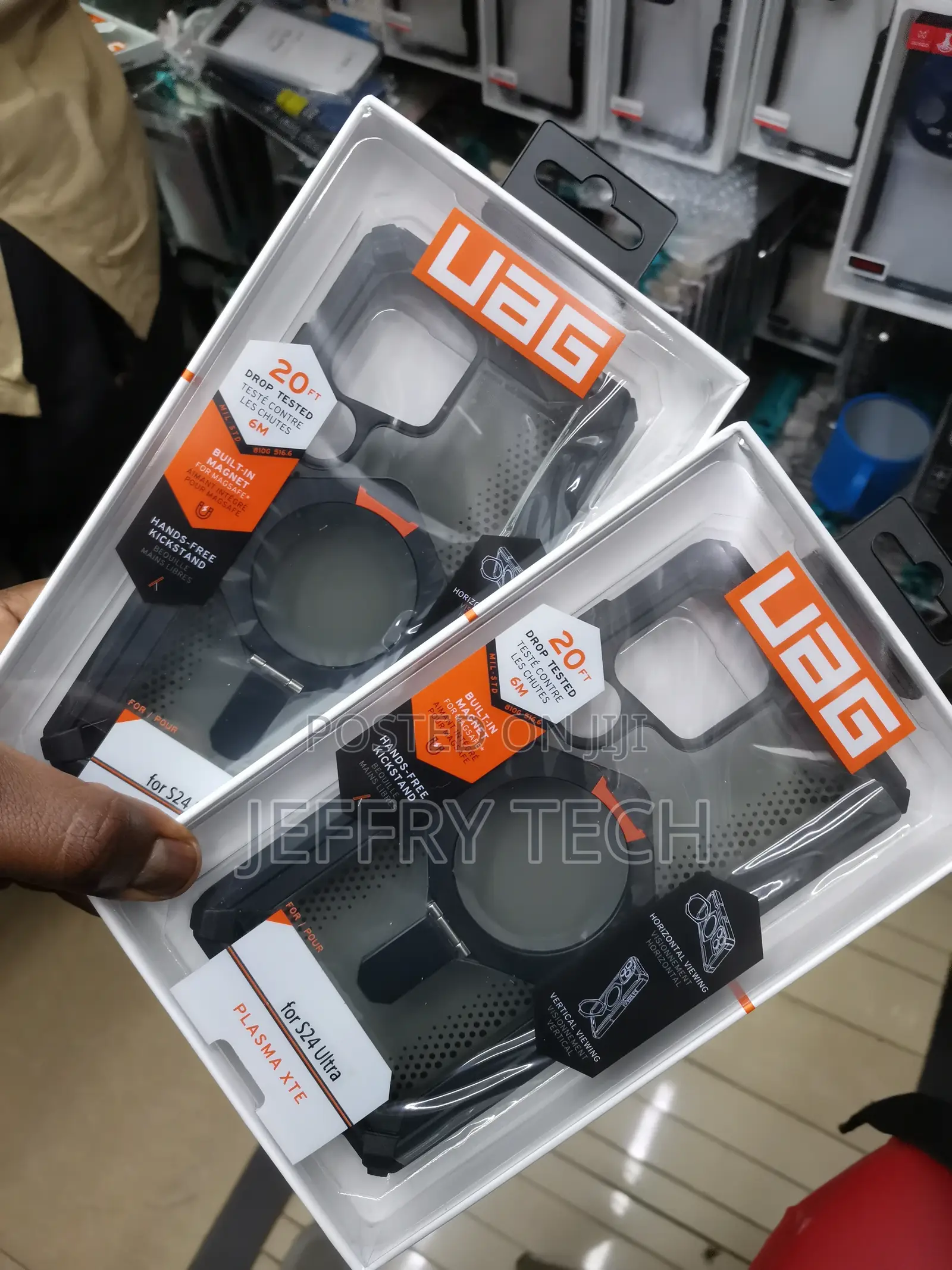 UAG for Galaxy S24 With Magsafe Kickstand Rugged Case