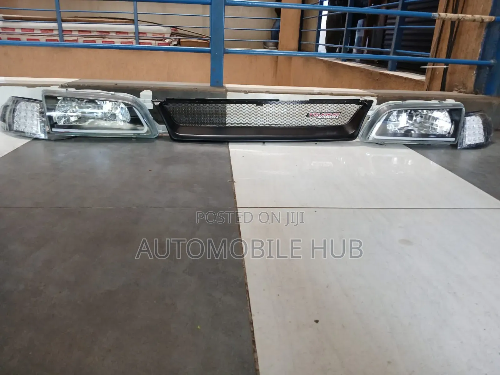 Toyota Corolla AE After Market Headlights/Grill