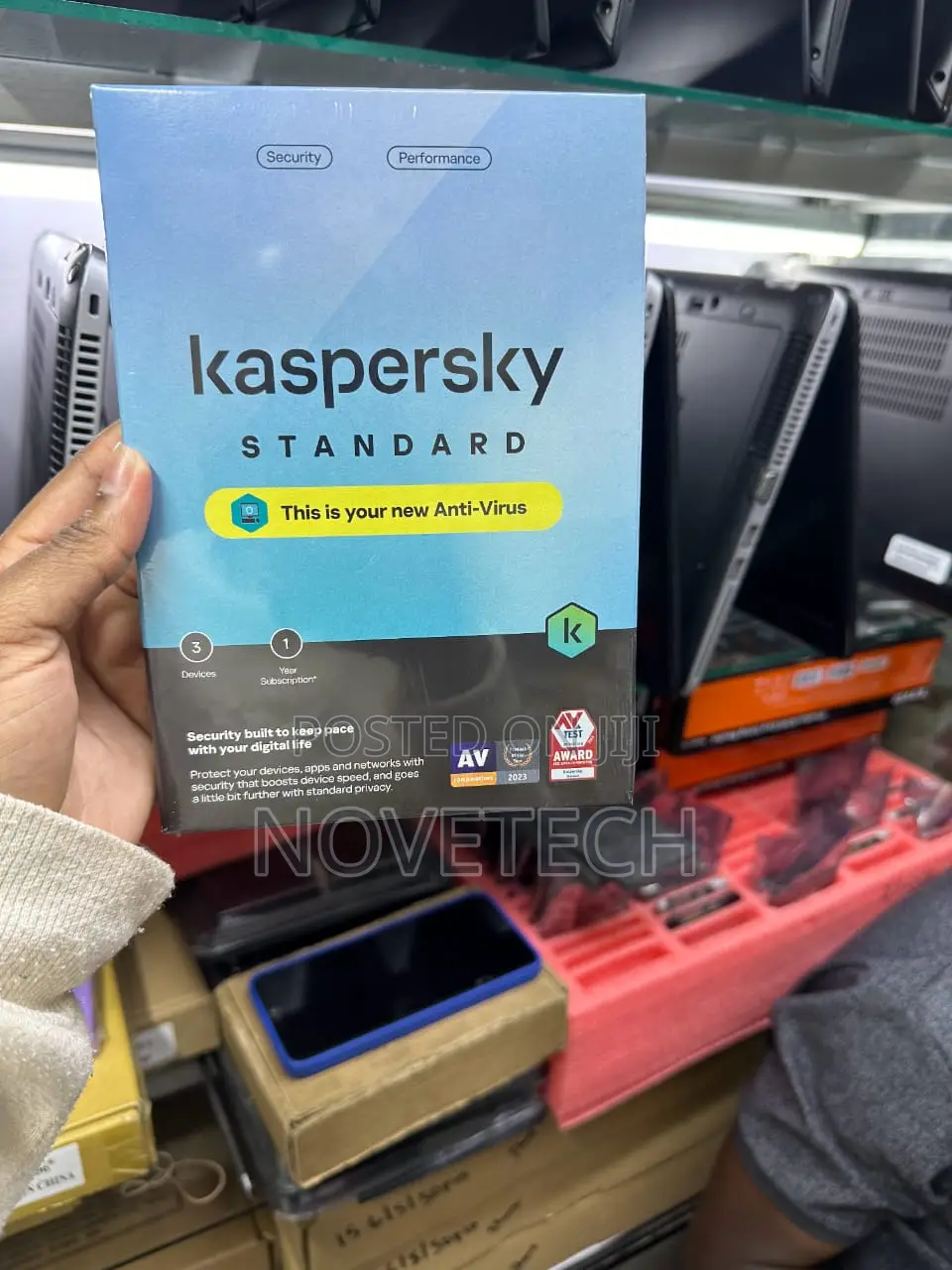 Kapersky Standard Antivirus (3 Device, 1 Year) Licence