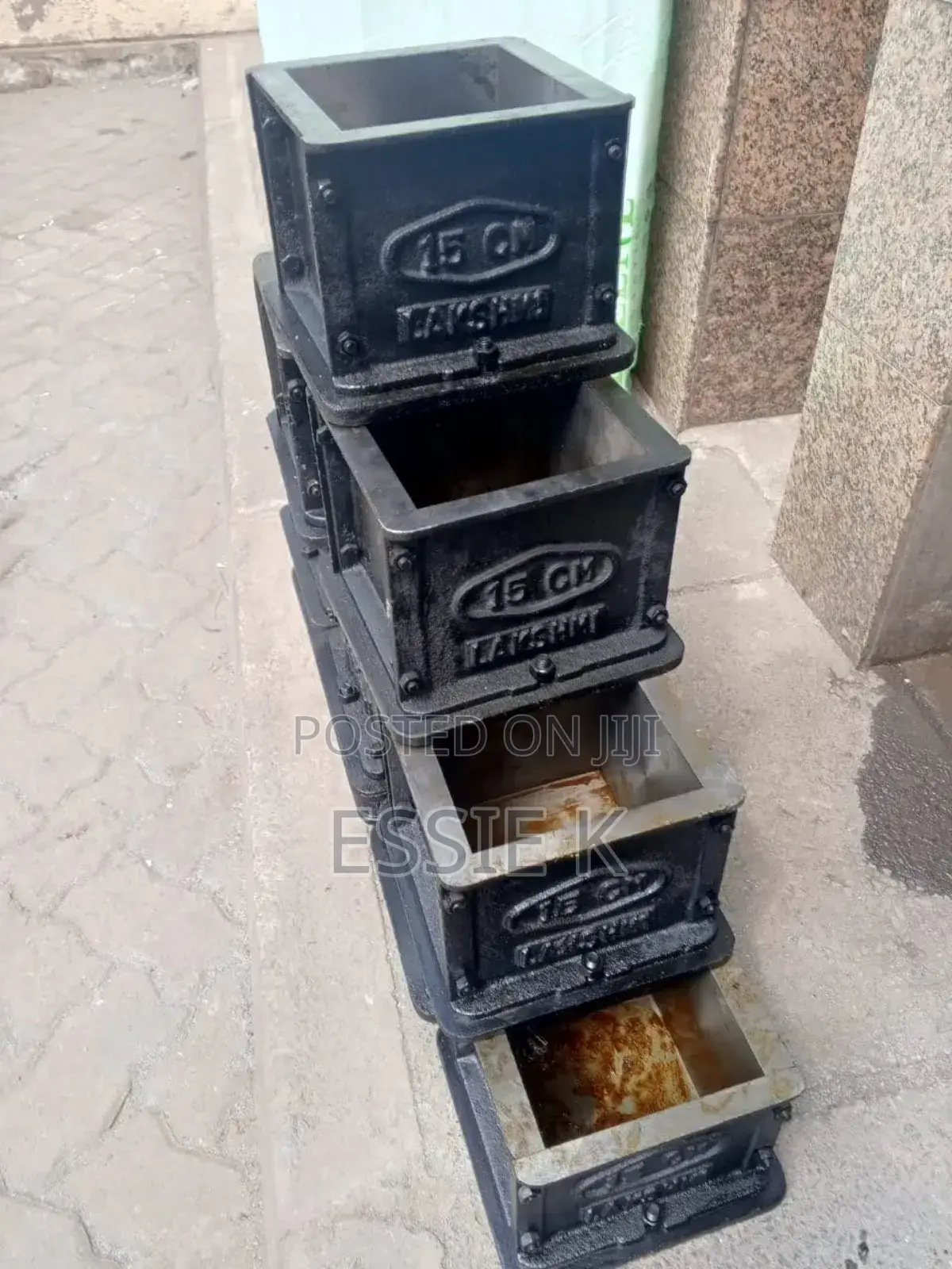 Cast Iron Concrete Cube Moulds Heavy Duty