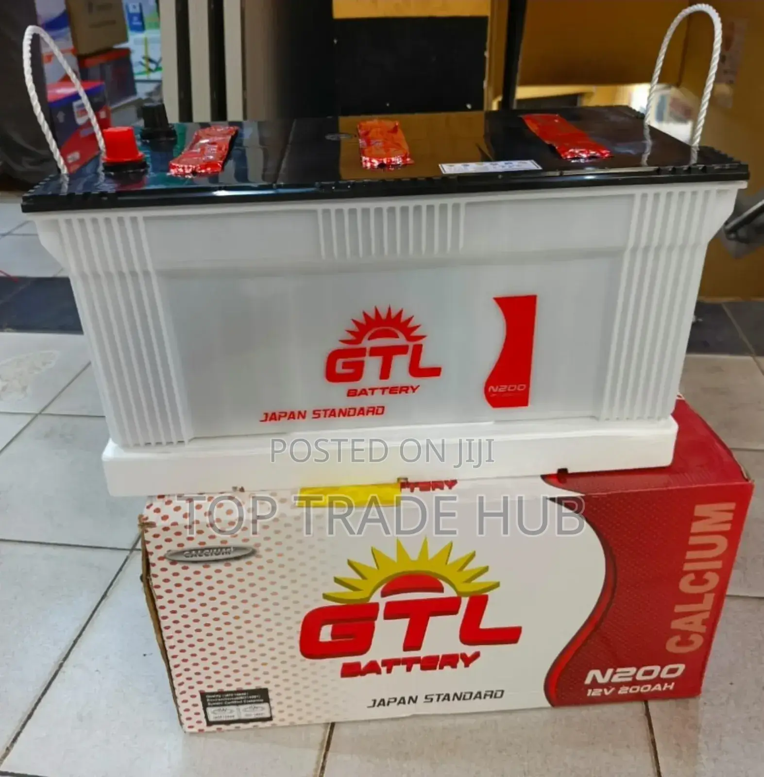 GTL Japan Car/Lorry/Bus N200 Calcium Battery