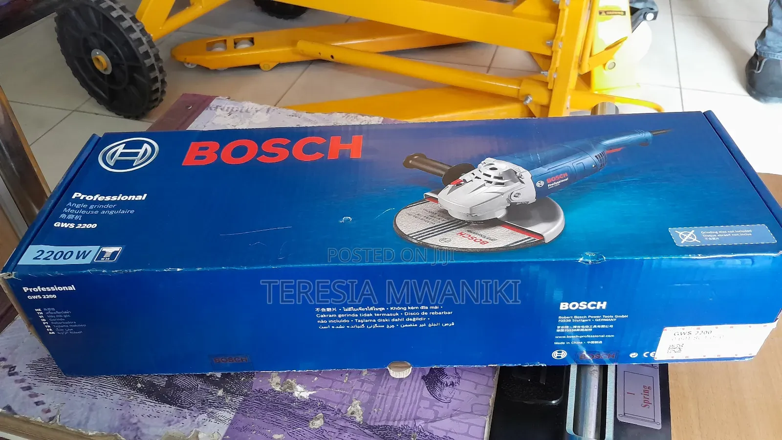GWS 2200 Professional Angle Grinder