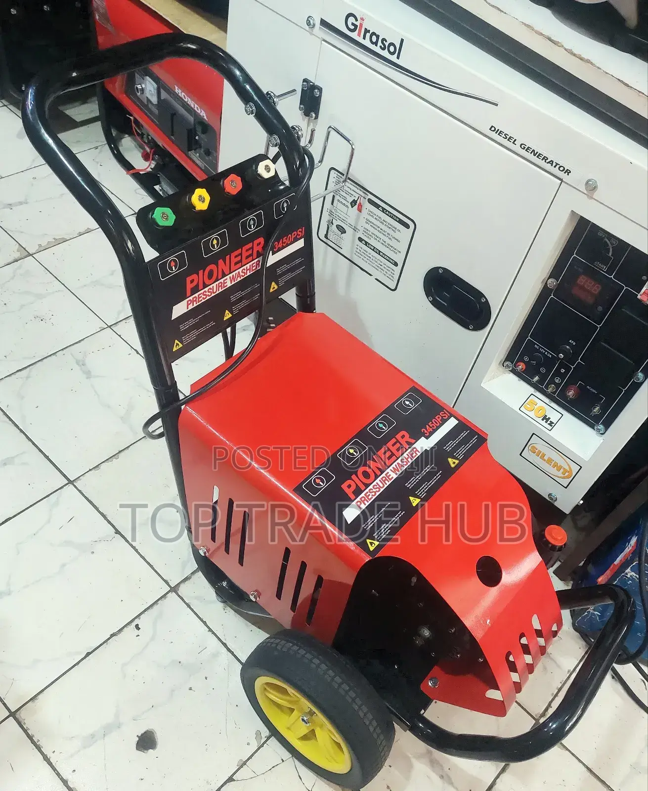 Reliable Pioneer High Pressure Car Washer 3450 PSI