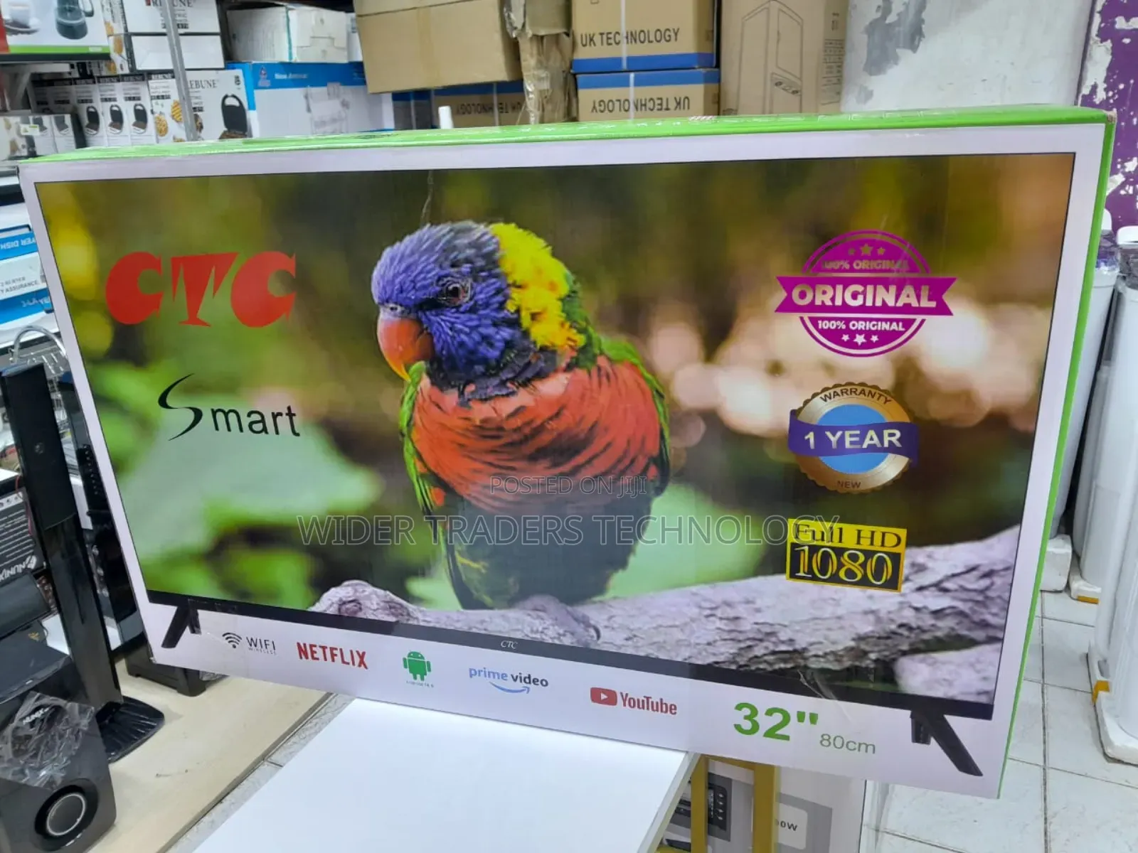 CTC 32” Inch CTC Led Hd Smart Android Tv