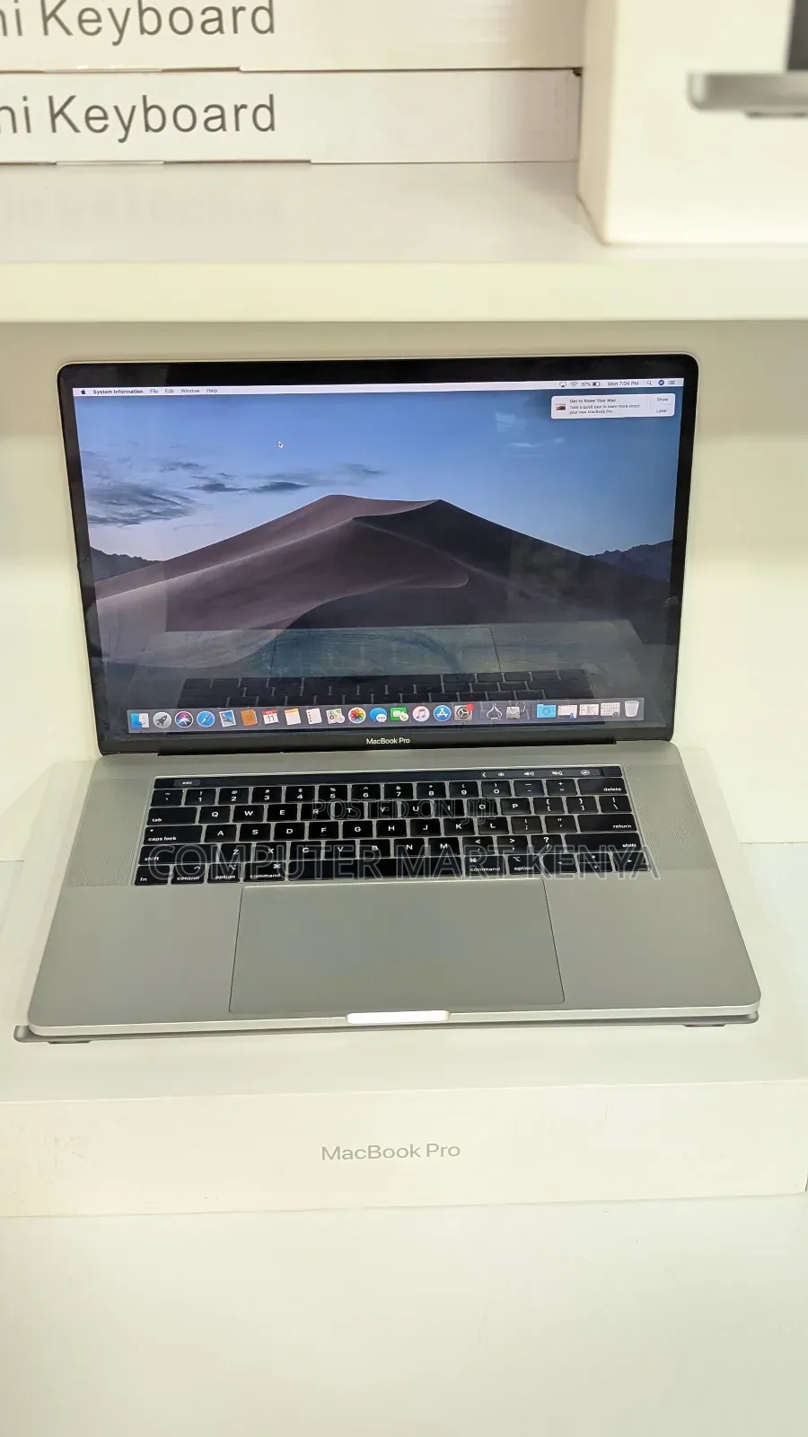 Laptop Apple MacBook Pro 2019 16GB Intel Core I7 SSD 512GB