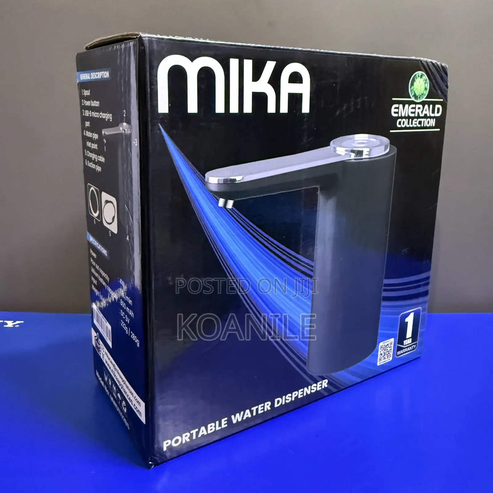 Mika Portable Water Dispenser
