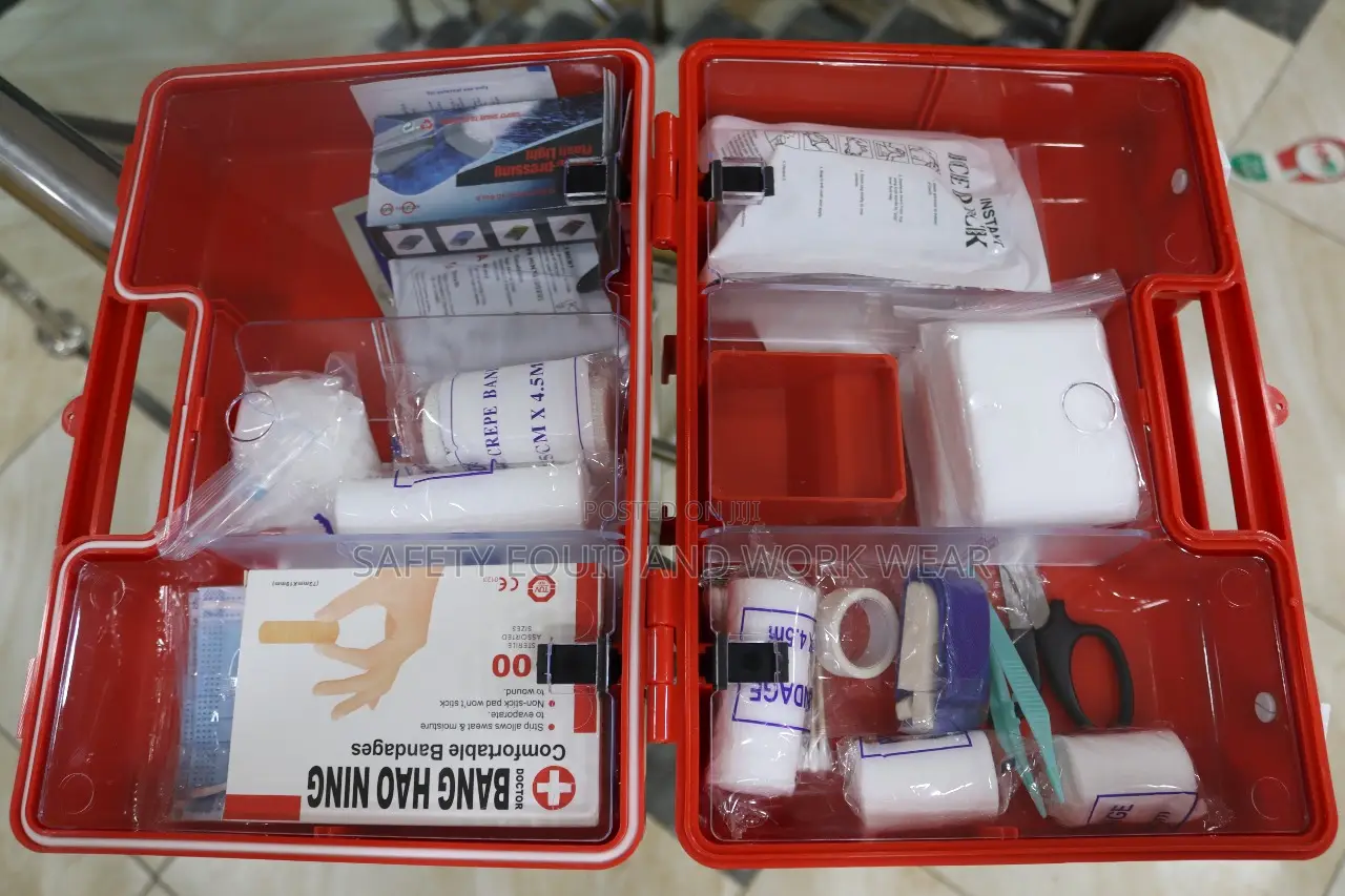 First Aid Kit (Items in a 50 People Capacity Red Kit)