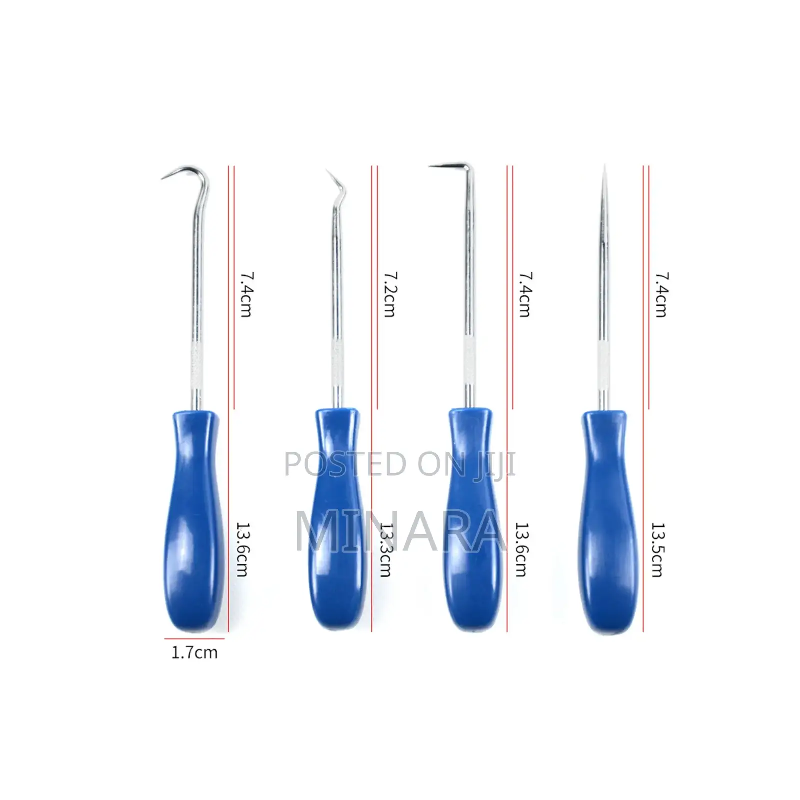 4 Pcs, Pick and Hook Set