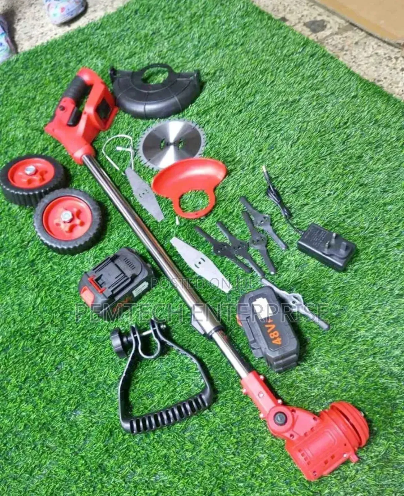 Heavy Duty Cordless Brush Cutter