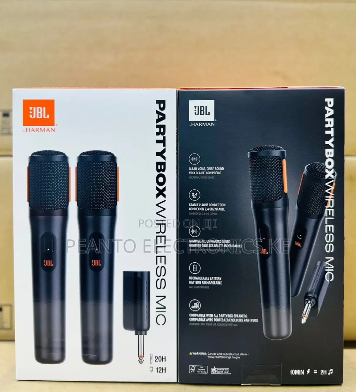 JBL Partybox Wireless Handheld Microphone