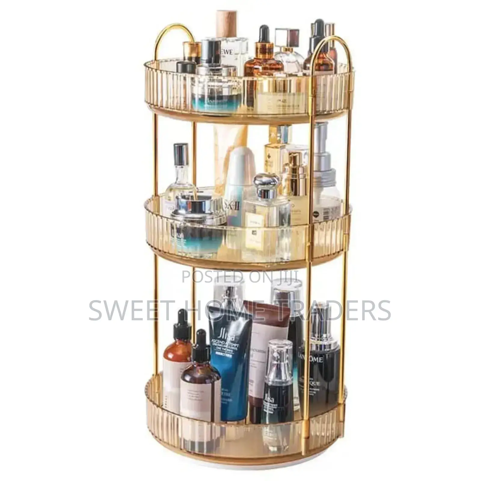*3 Tier Rotating Makeup Organizer*