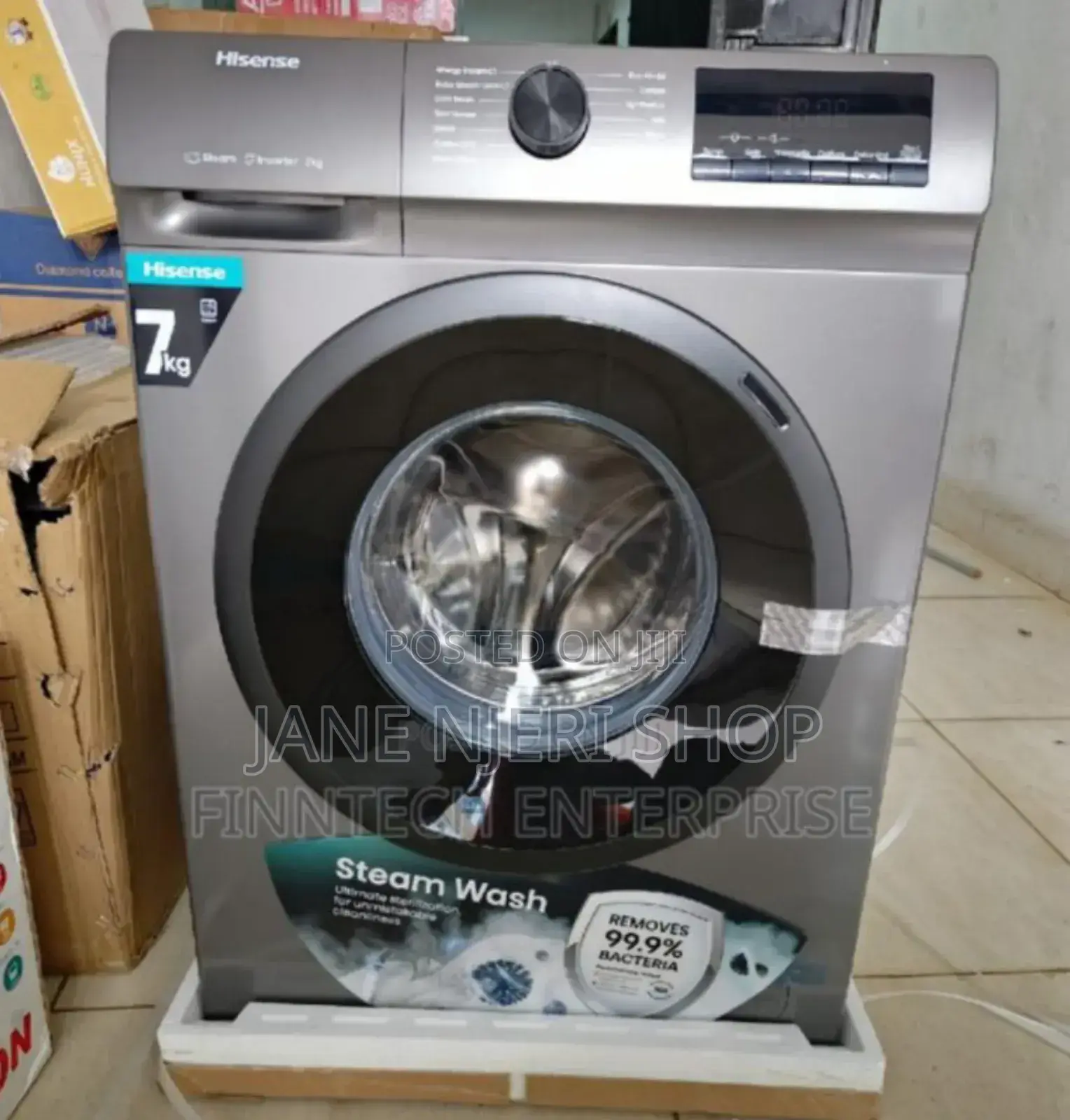Durable Hisense Washing Machine 9kgs