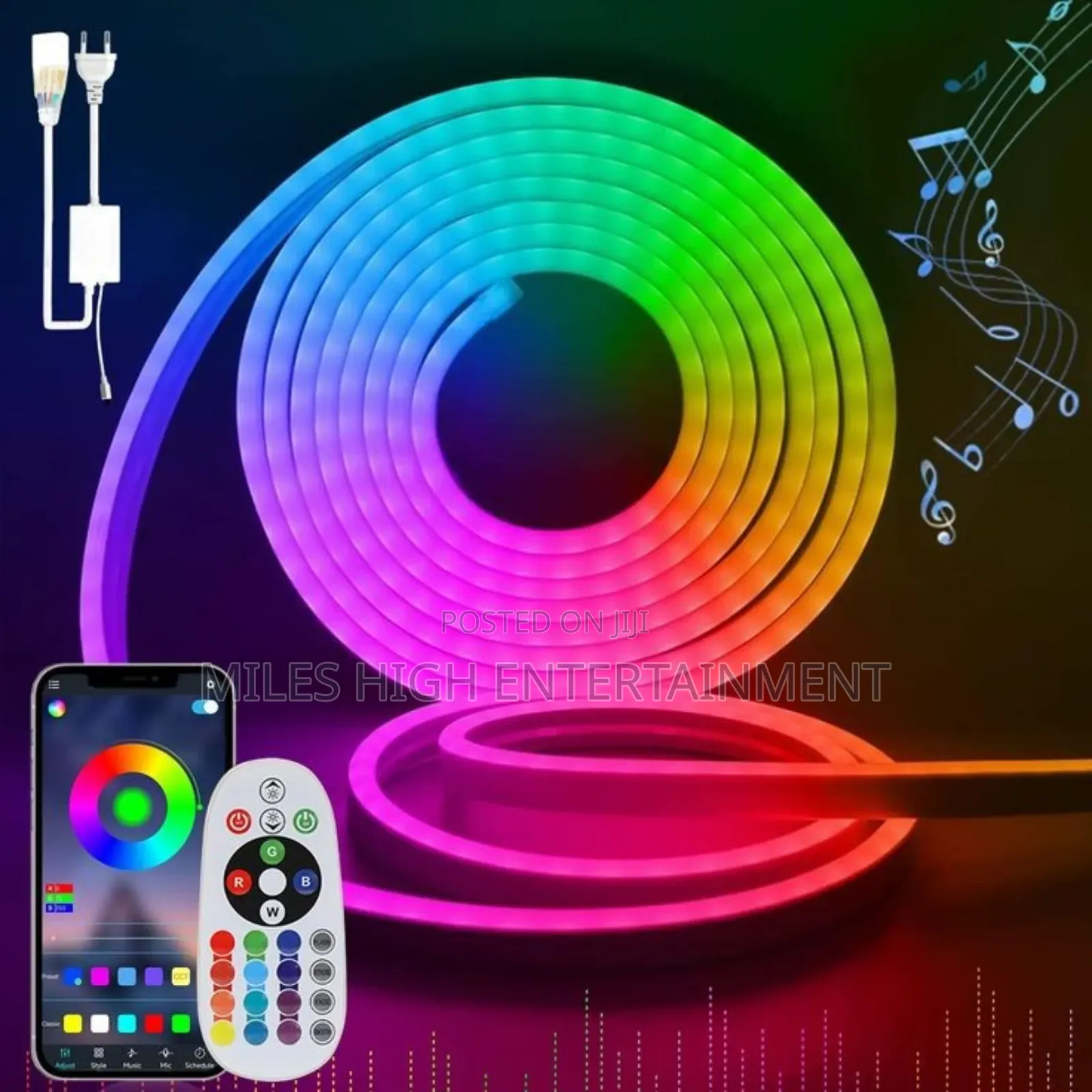 Led Neon Rope Light With App Control