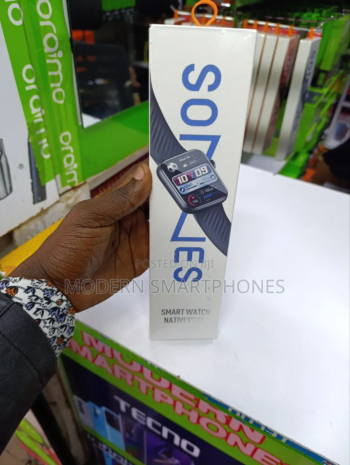 Itel Sones Isw-011 Smartwatch Native Storm