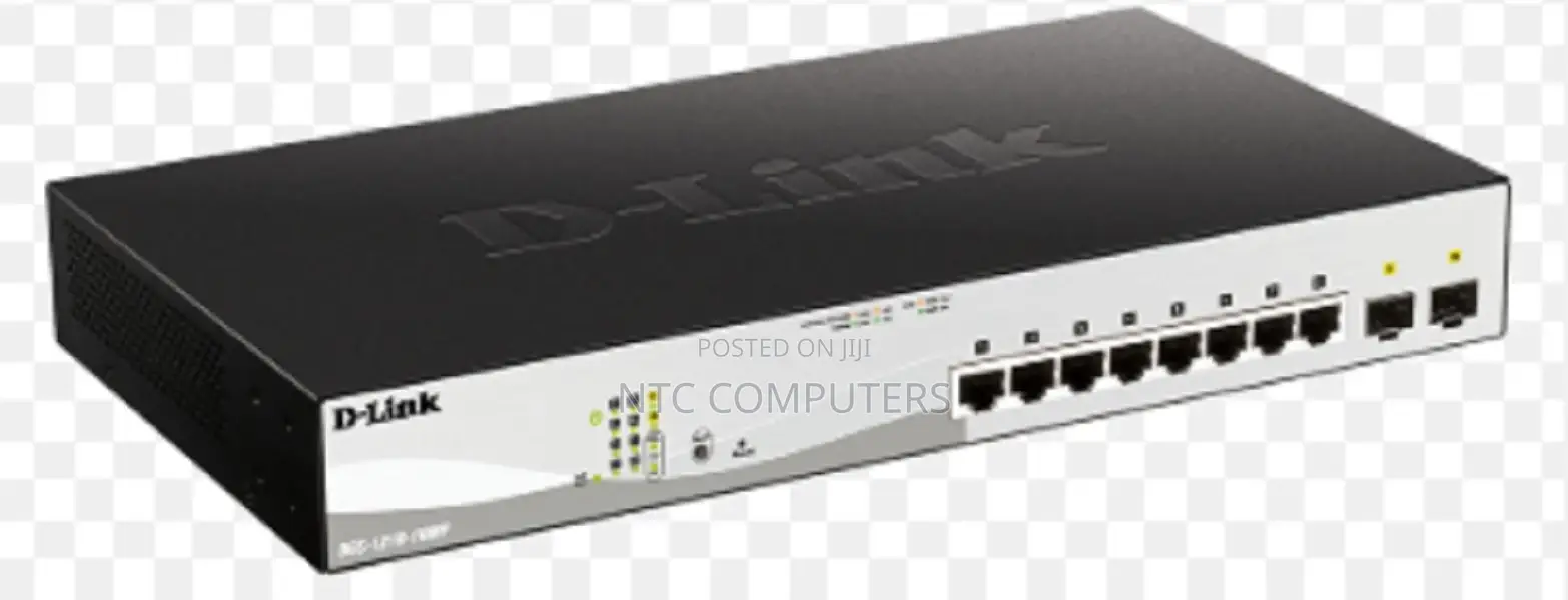 D-Link DGS-1210-10p 8-Portsbase-T Poe + 2 SFP Po