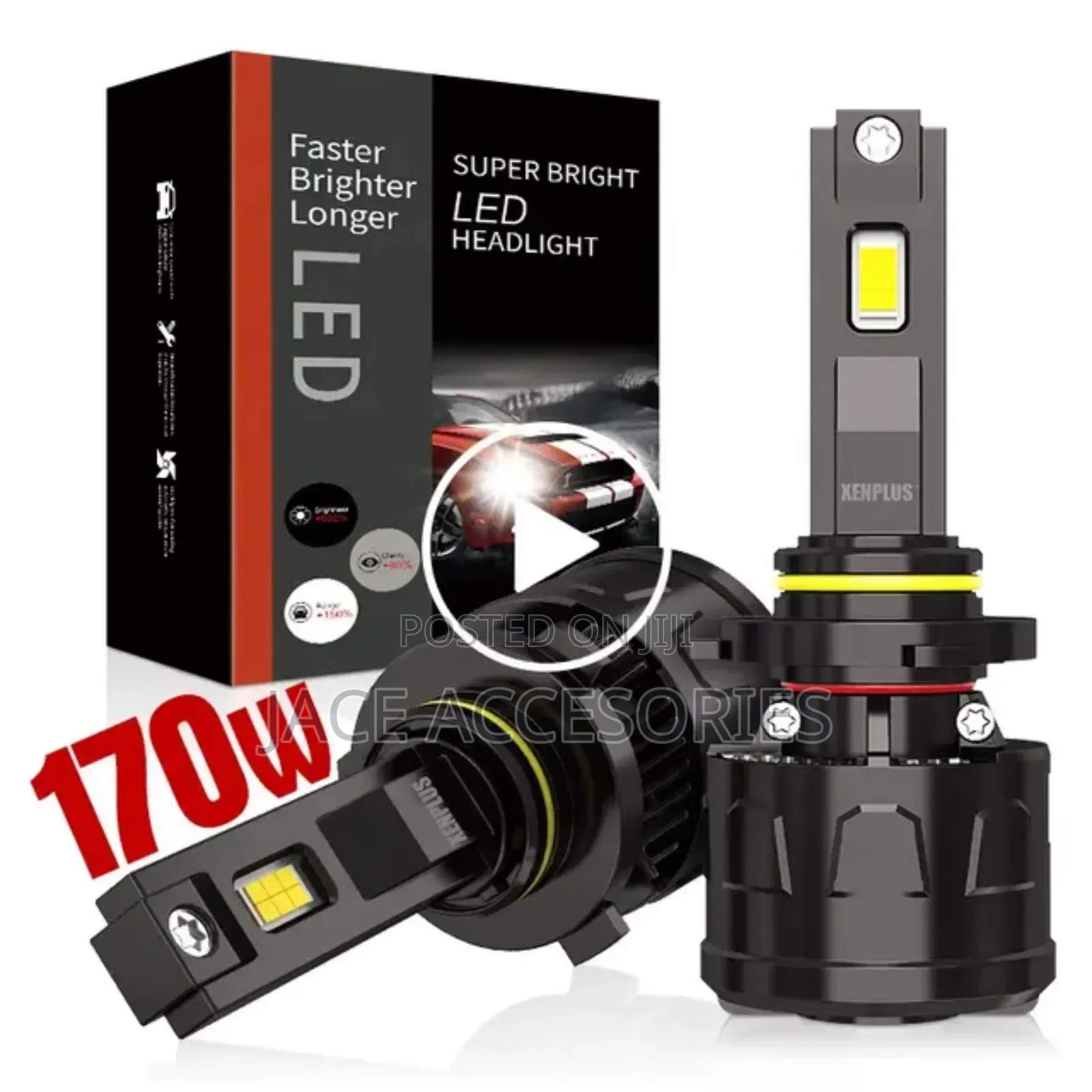 Ca4 Car Led Bulb 170w H4,H7,H11