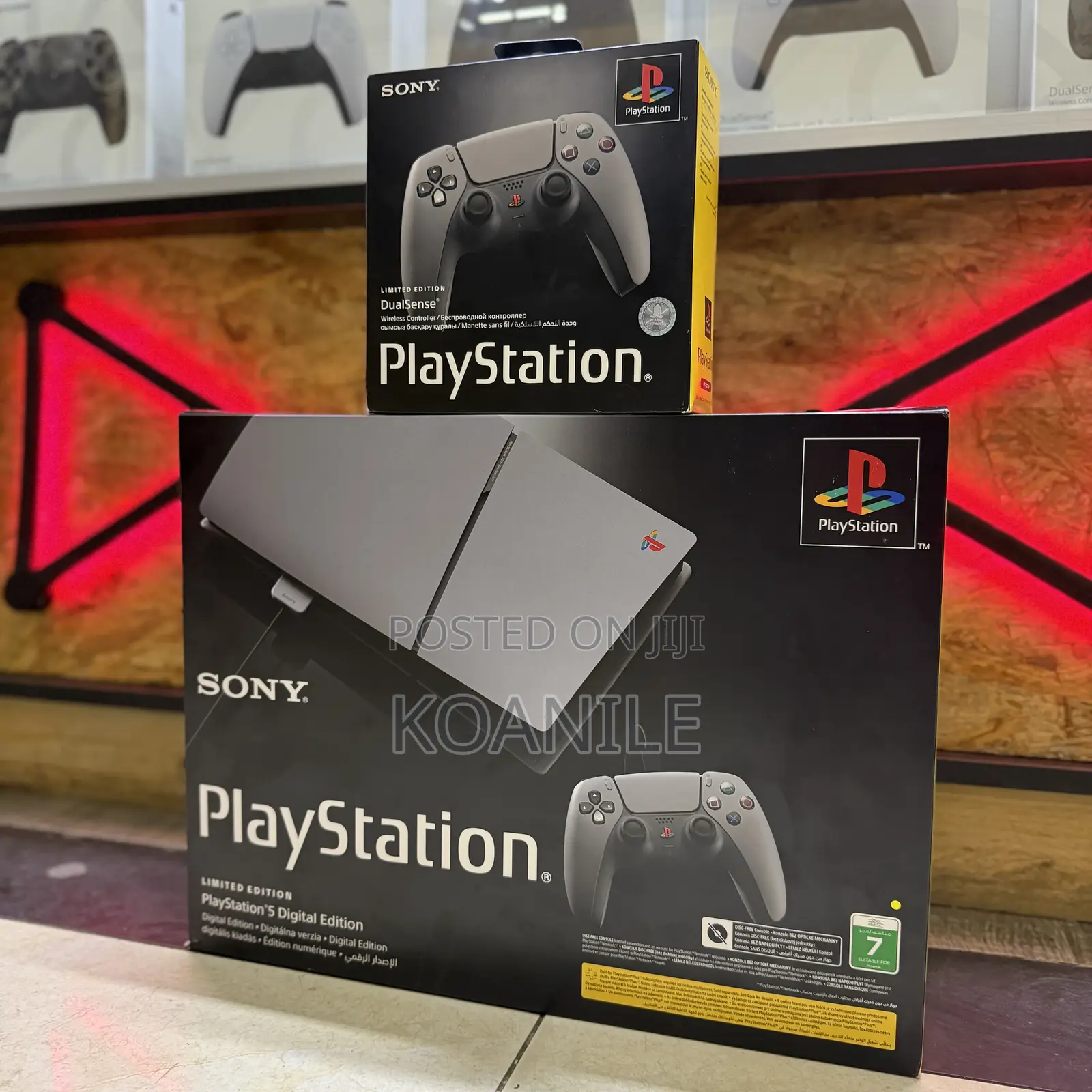 Ps5 Slim Digital 30th Anniversary Edition (With Extra Pad)