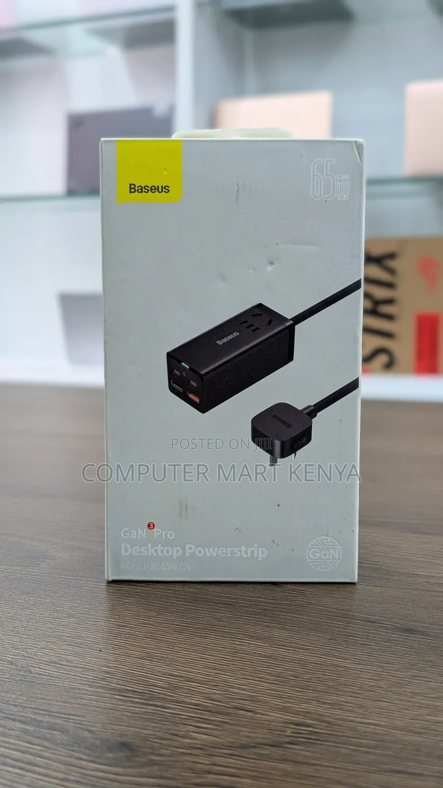 Baseus Gan Pro Desktop Powerstrip AC+2U+2C 65W CN